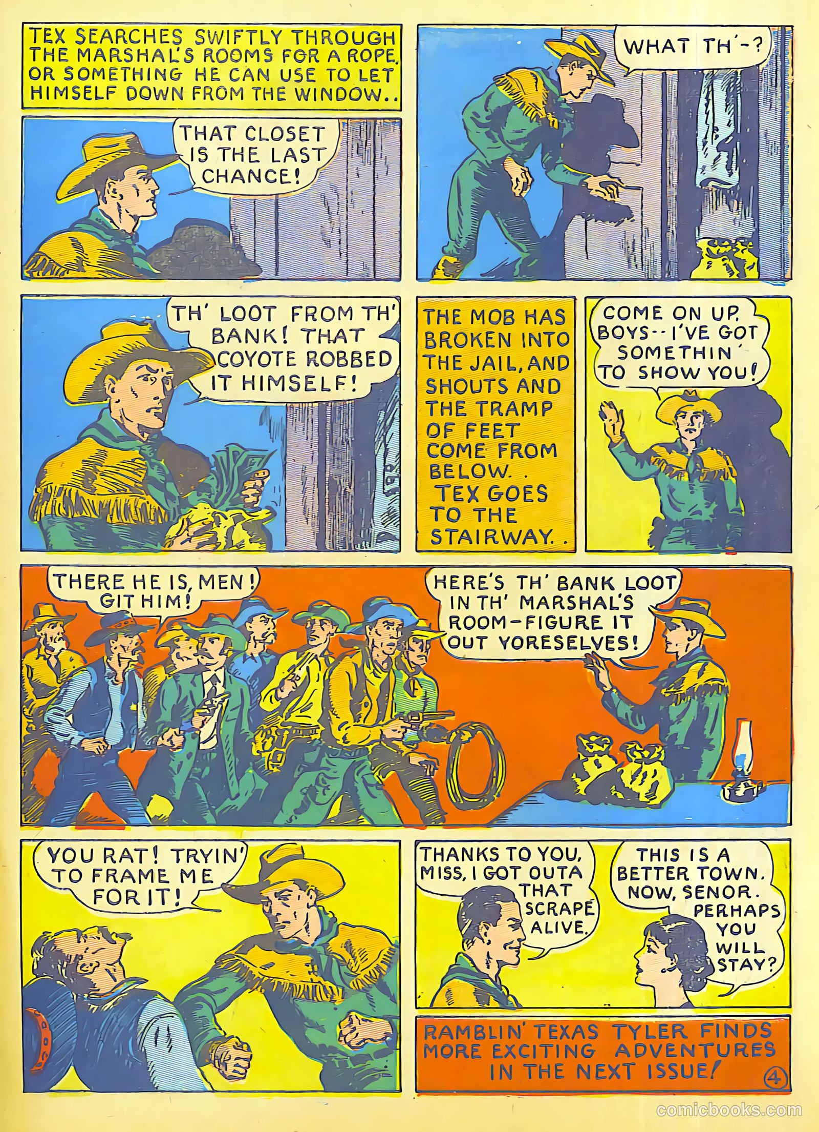 Speed Comics #4 (1940) — page 56 of 66