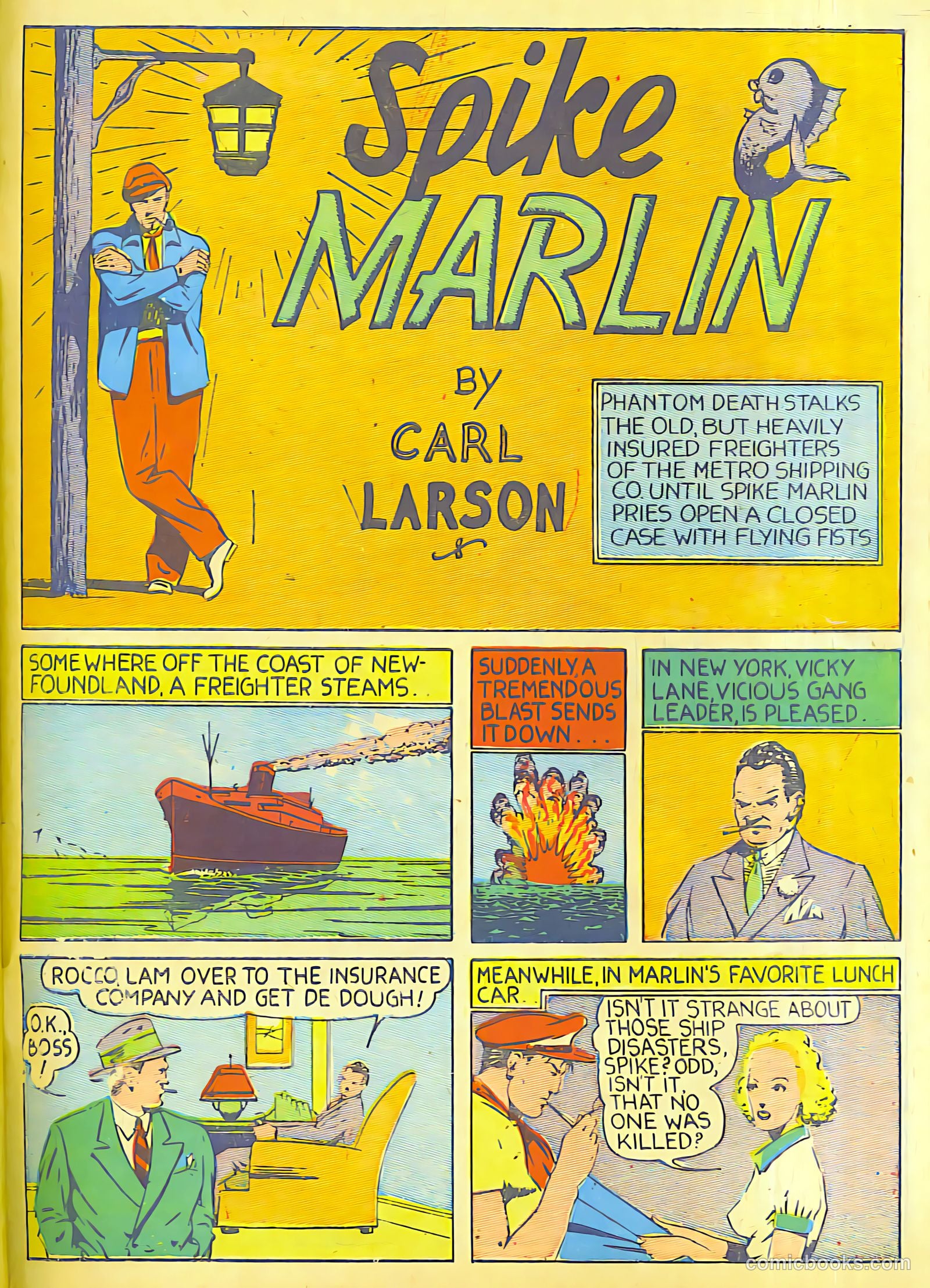 Speed Comics #4 (1940) — page 58 of 66