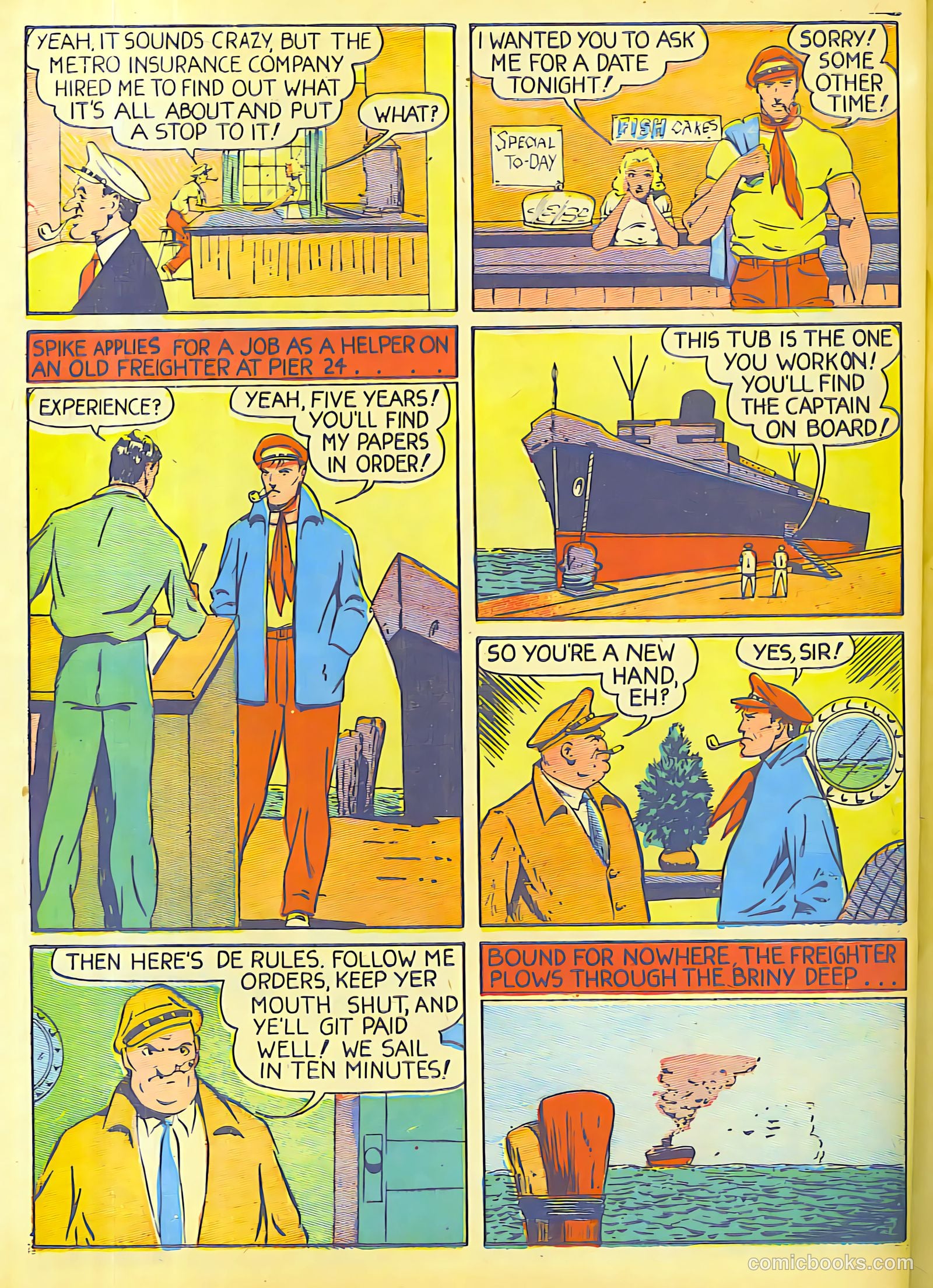 Speed Comics #4 (1940) — page 59 of 66