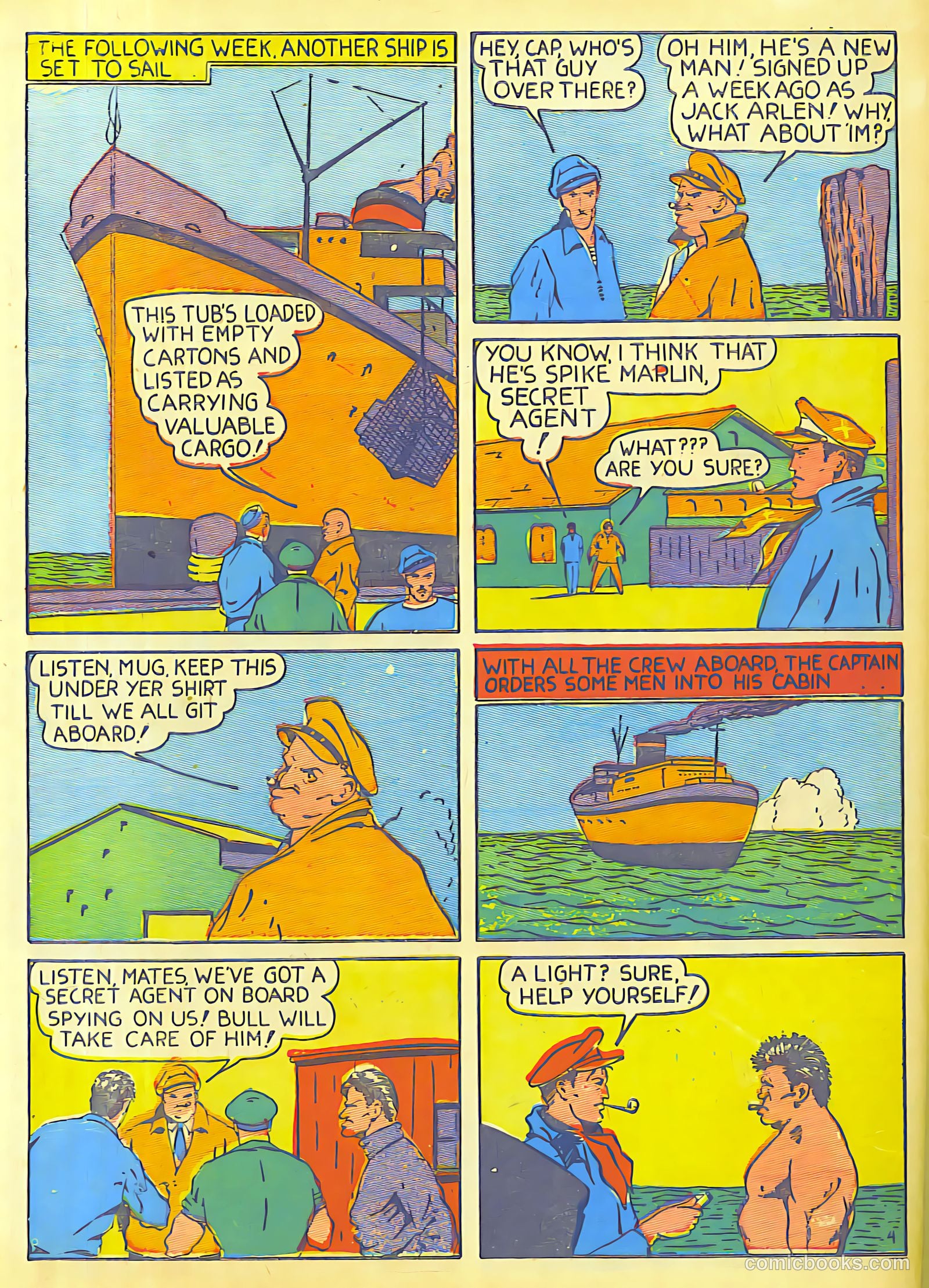 Speed Comics #4 (1940) — page 61 of 66