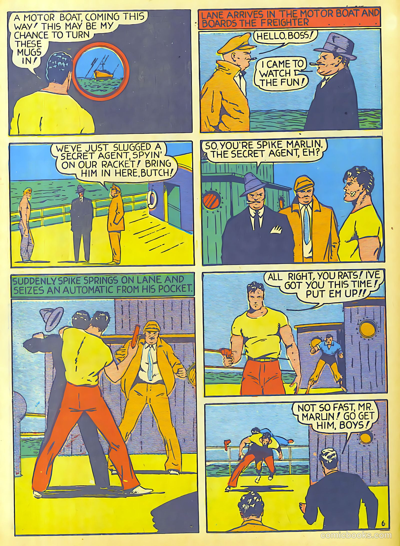Speed Comics #4 (1940) — page 63 of 66