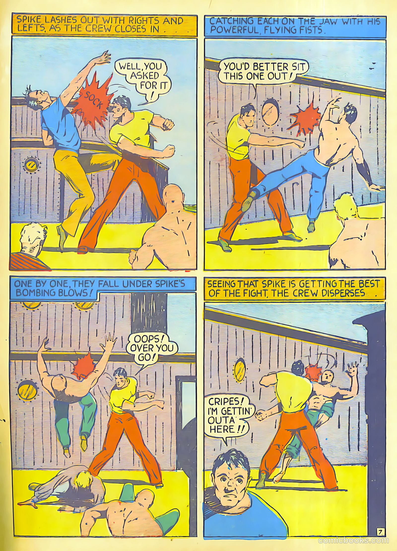 Speed Comics #4 (1940) — page 64 of 66
