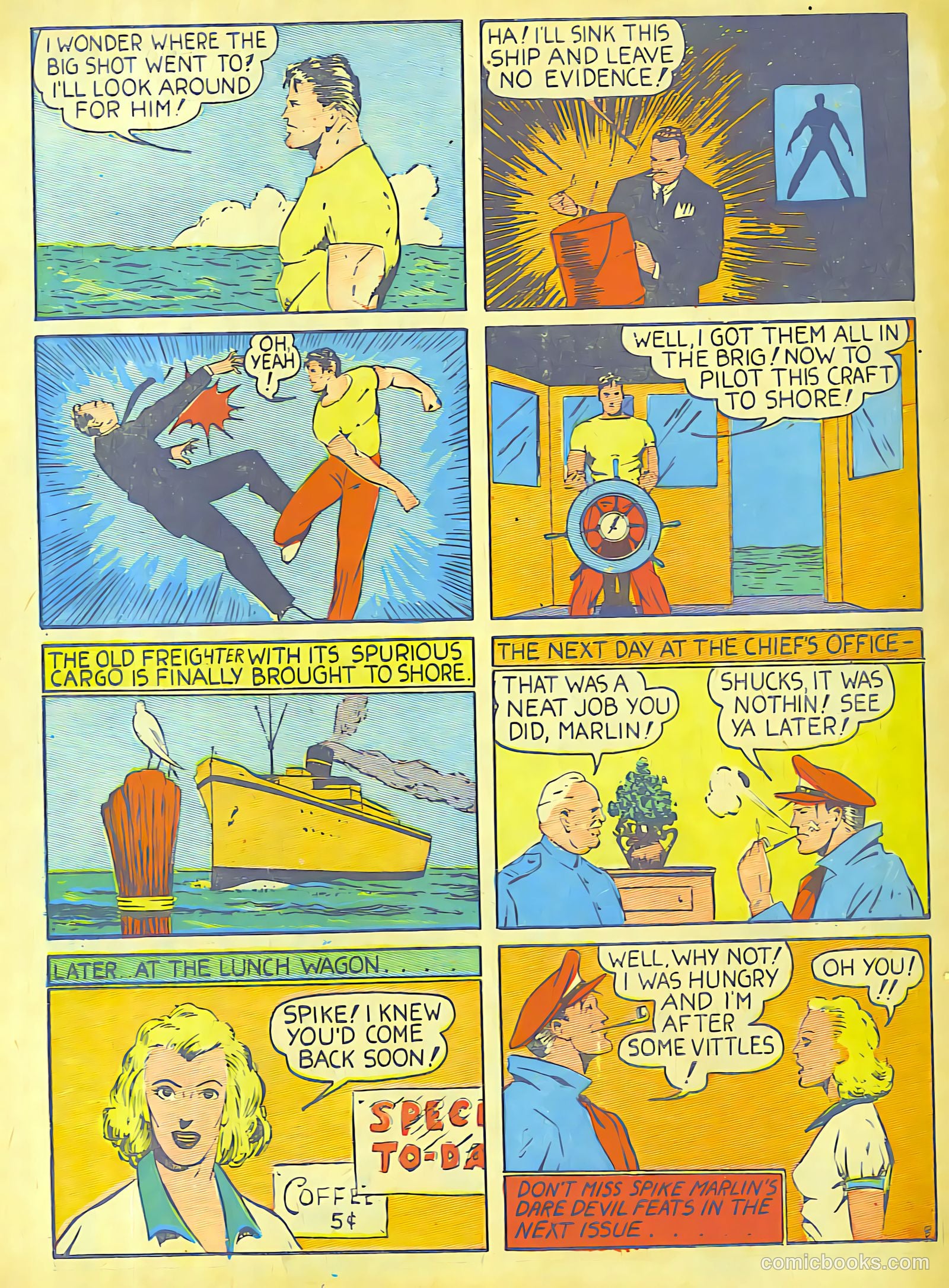 Speed Comics #4 (1940) — page 65 of 66