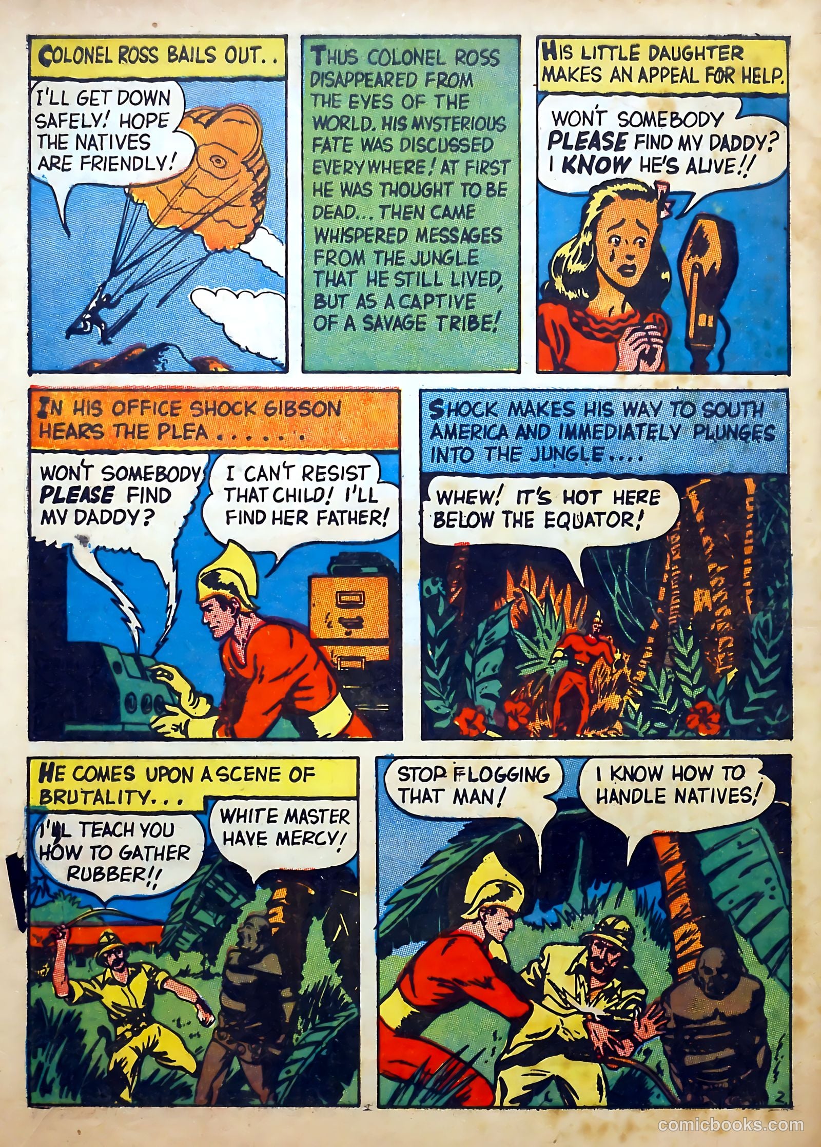 Speed Comics #5 (1940) — page 3 of 66