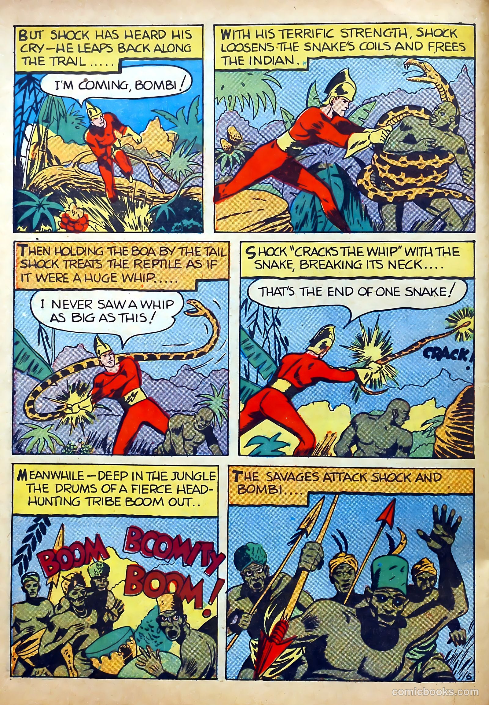 Speed Comics #5 (1940) — page 7 of 66