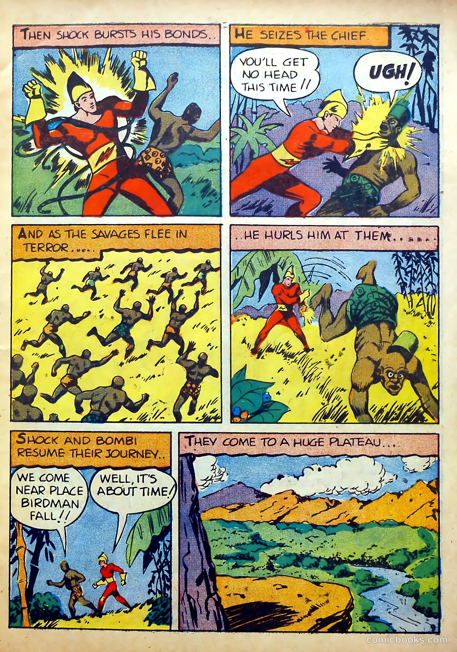 Speed Comics #5 (1940) — page 10 of 66