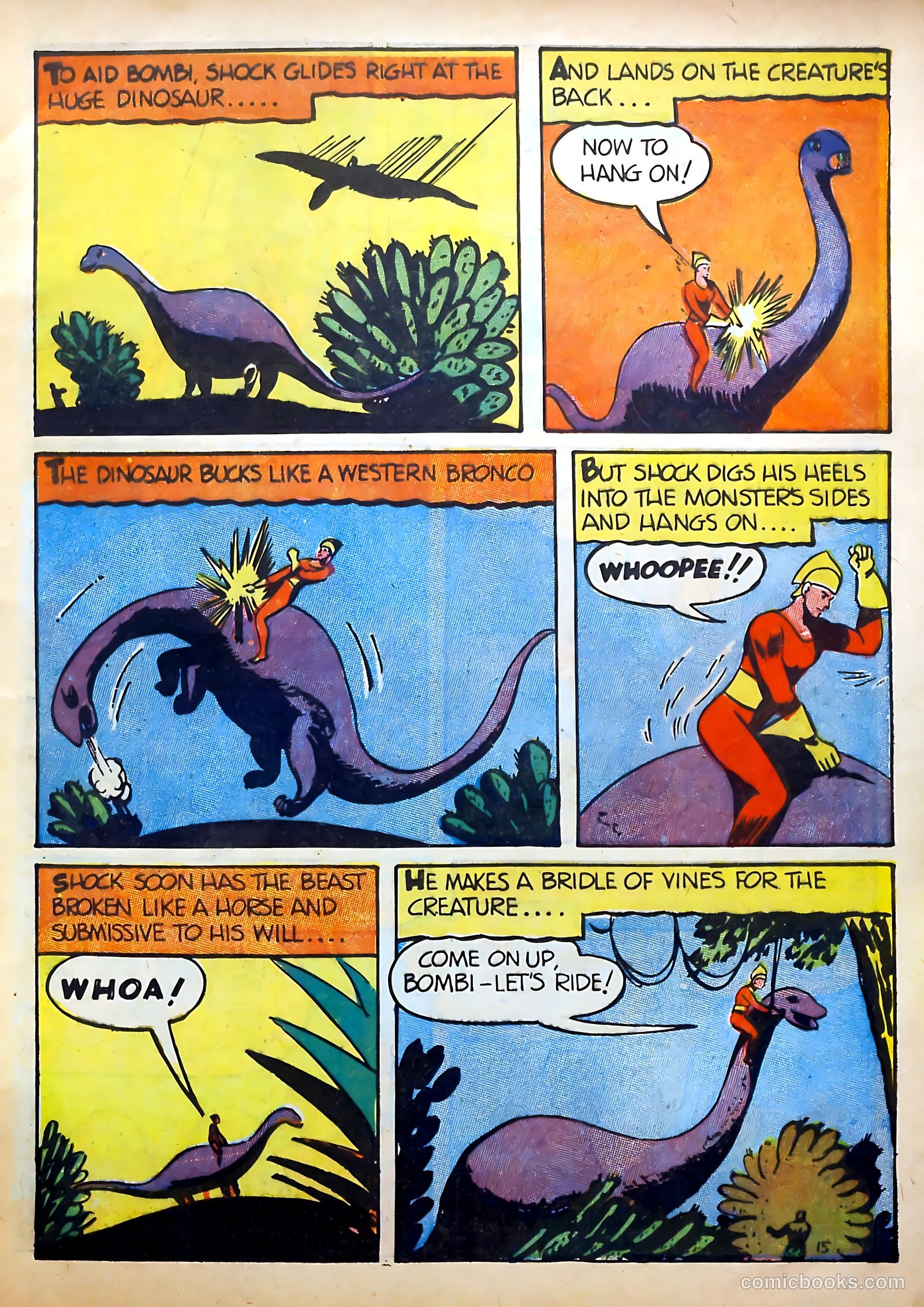 Speed Comics #5 (1940) — page 16 of 66