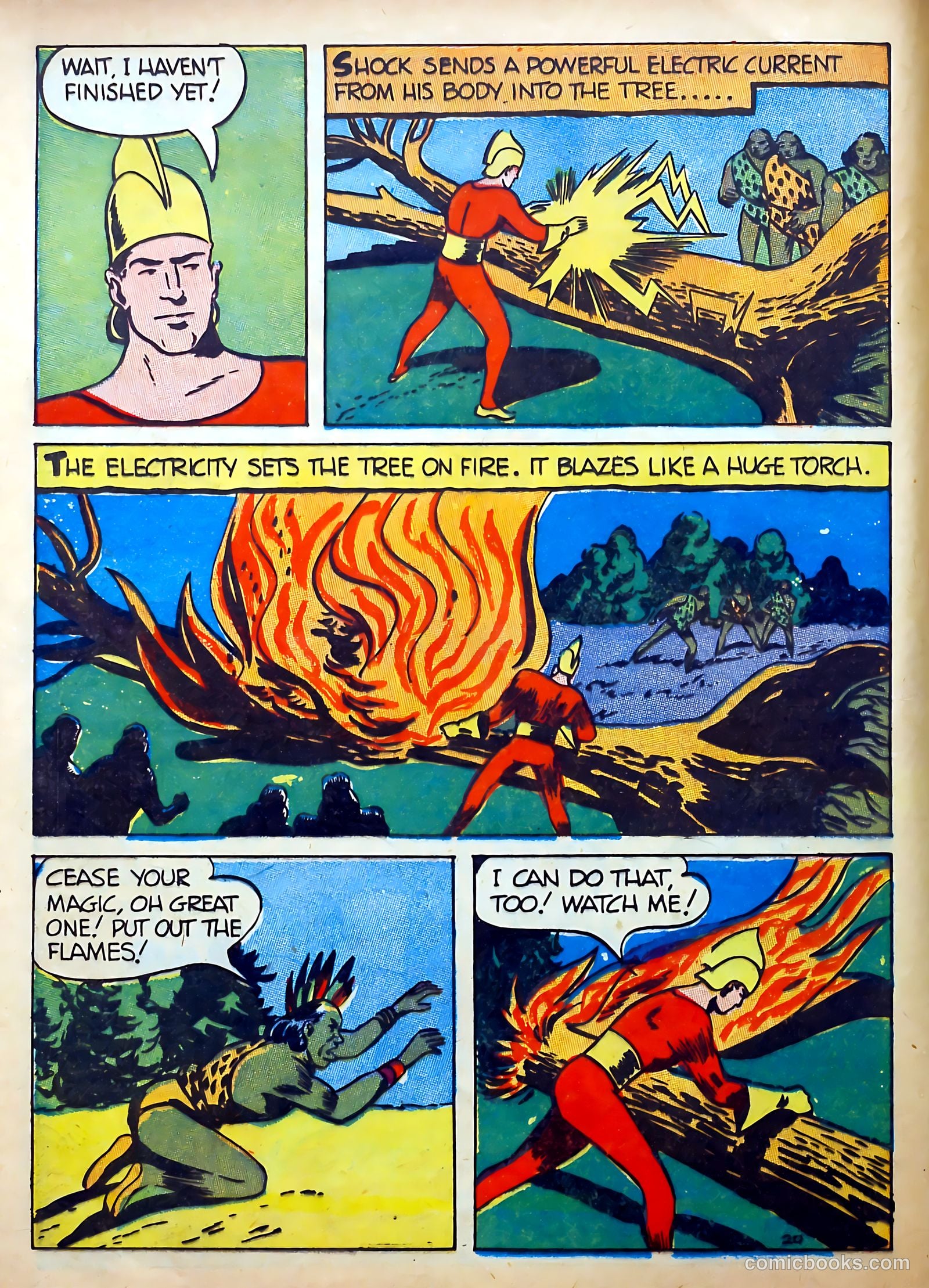Speed Comics #5 (1940) — page 21 of 66