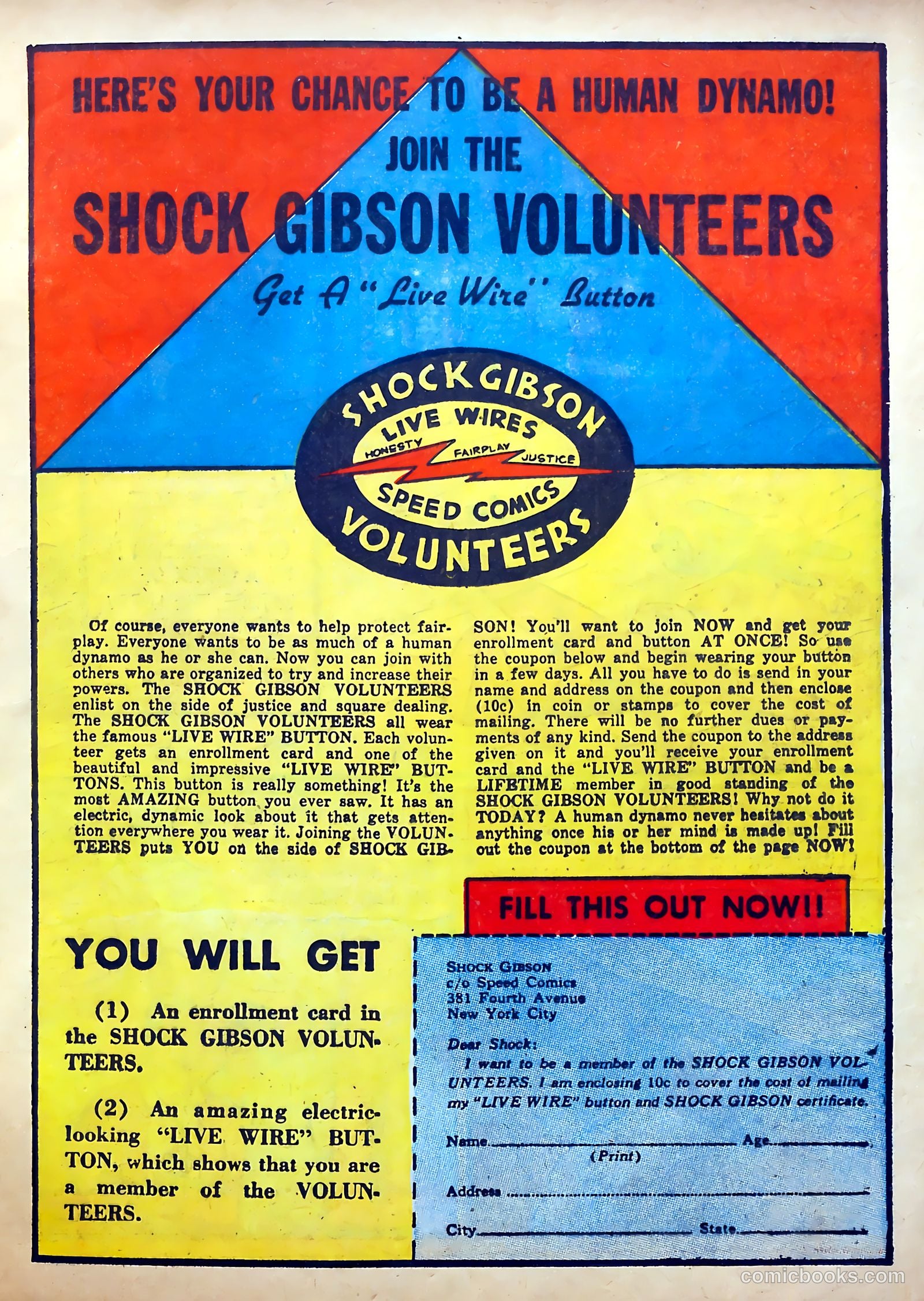 Speed Comics #5 (1940) — page 24 of 66
