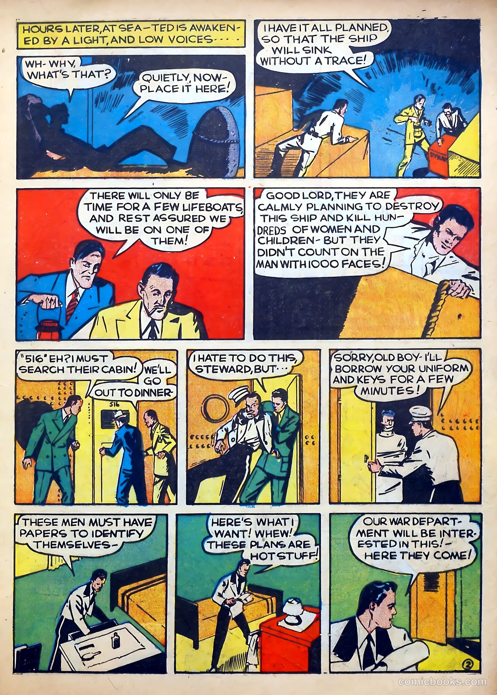 Speed Comics #5 (1940) — page 32 of 66