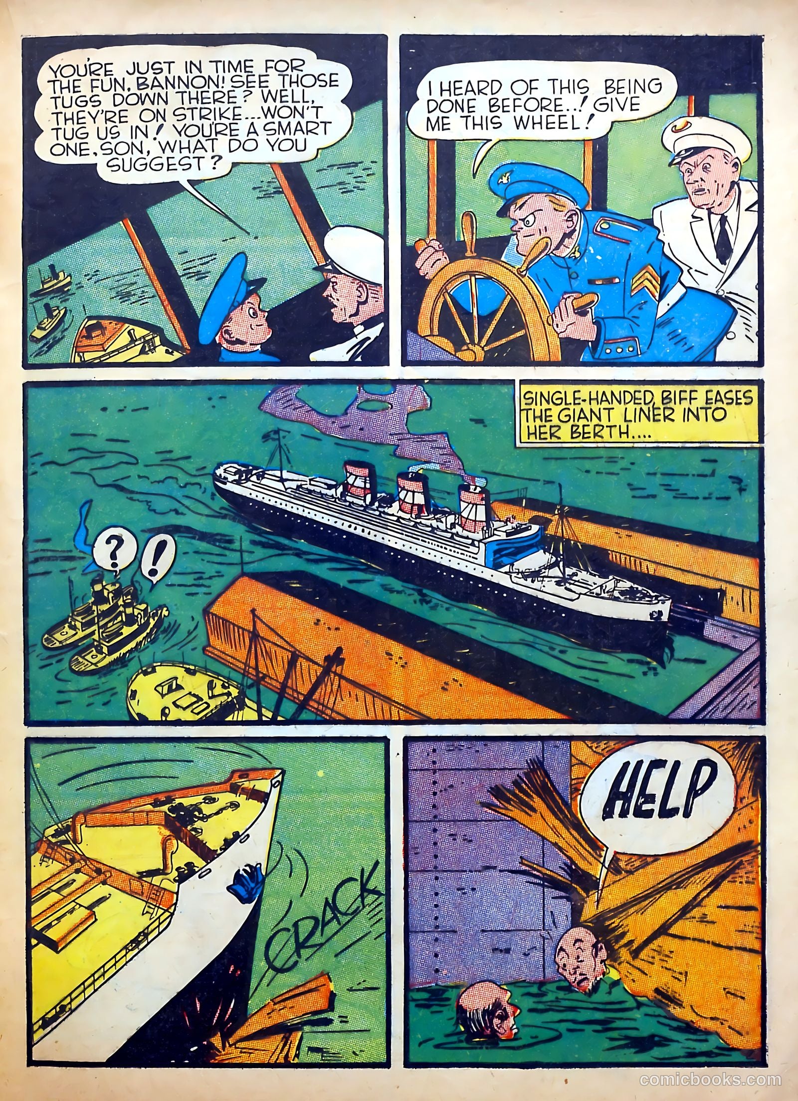 Speed Comics #5 (1940) — page 38 of 66