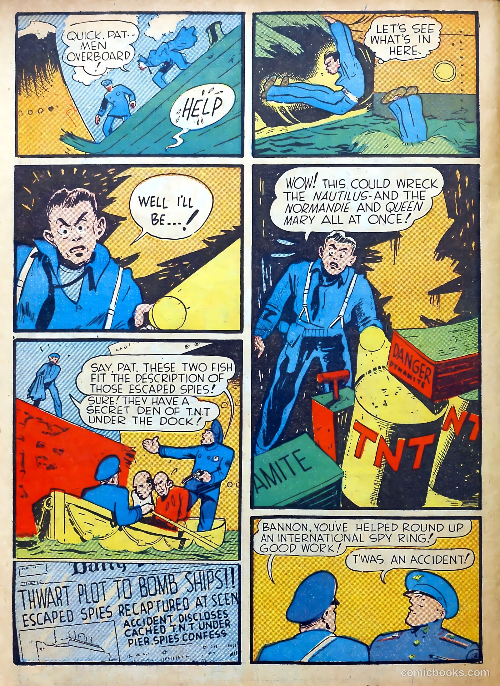 Speed Comics #5 (1940) — page 39 of 66