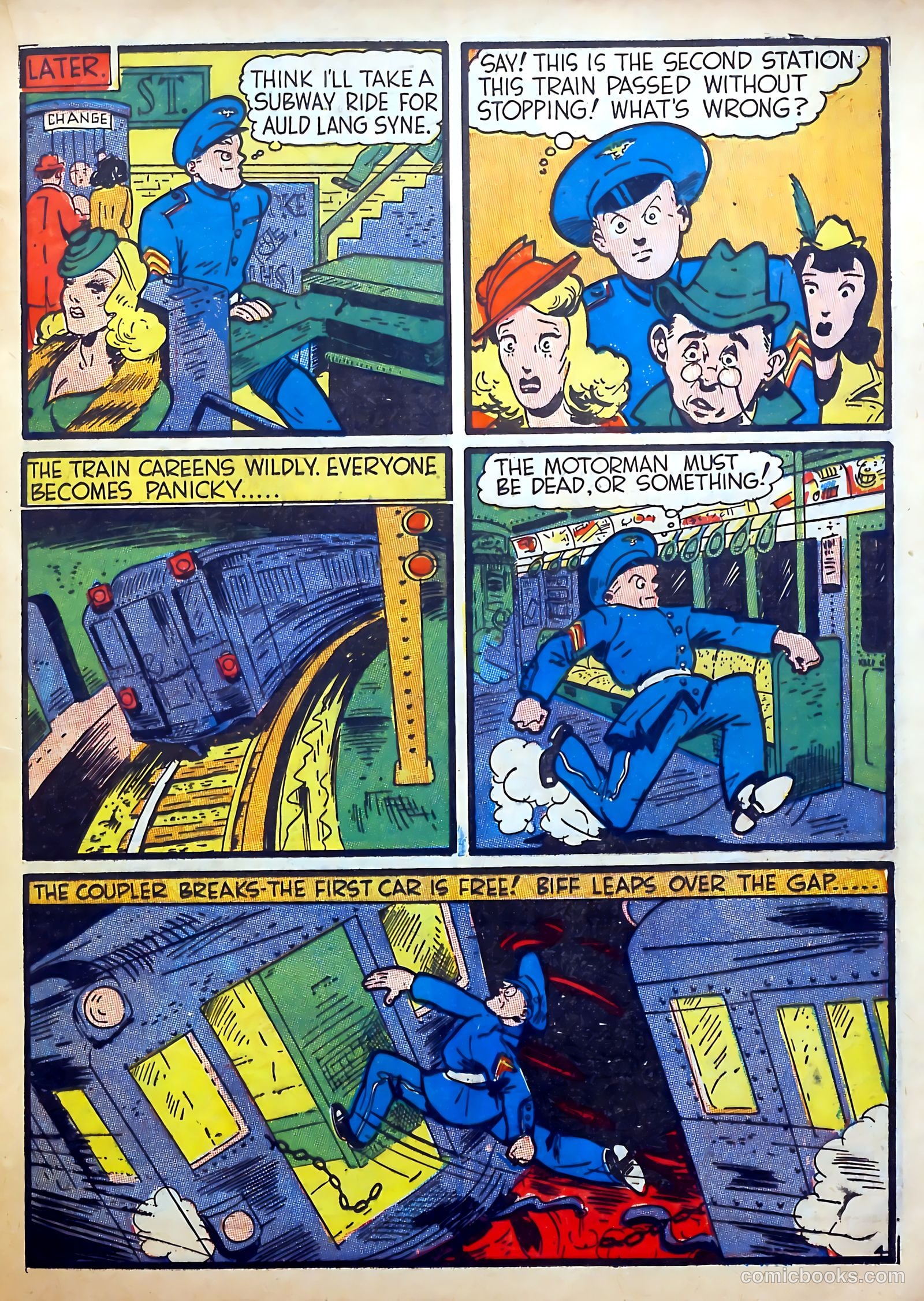 Speed Comics #5 (1940) — page 40 of 66