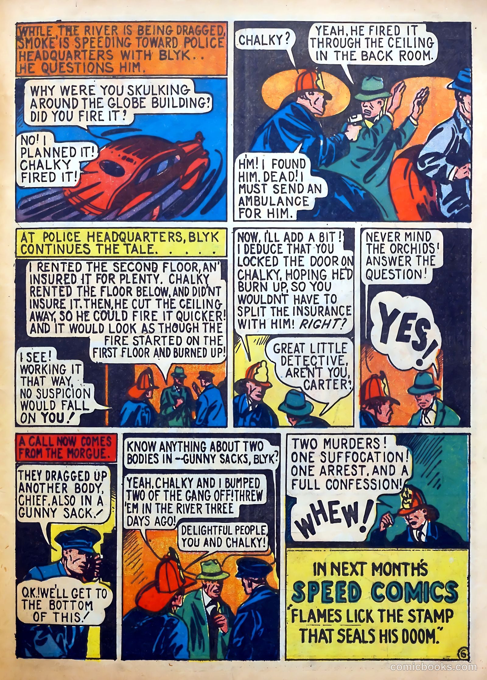Speed Comics #5 (1940) — page 48 of 66