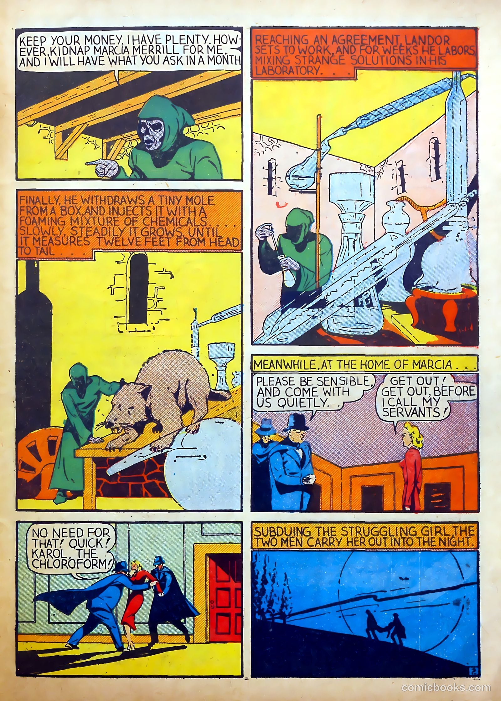 Speed Comics #5 (1940) — page 50 of 66