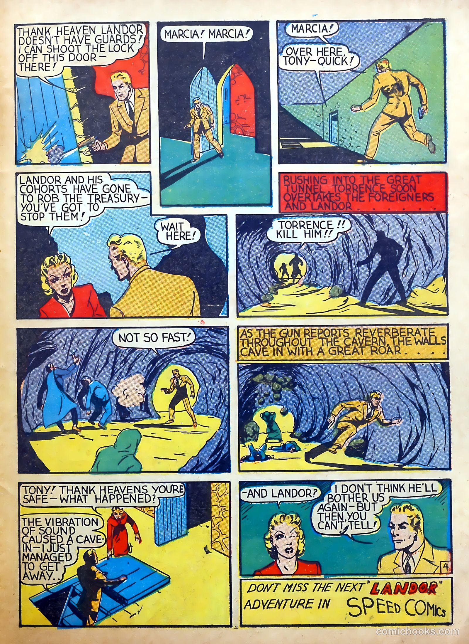 Speed Comics #5 (1940) — page 52 of 66