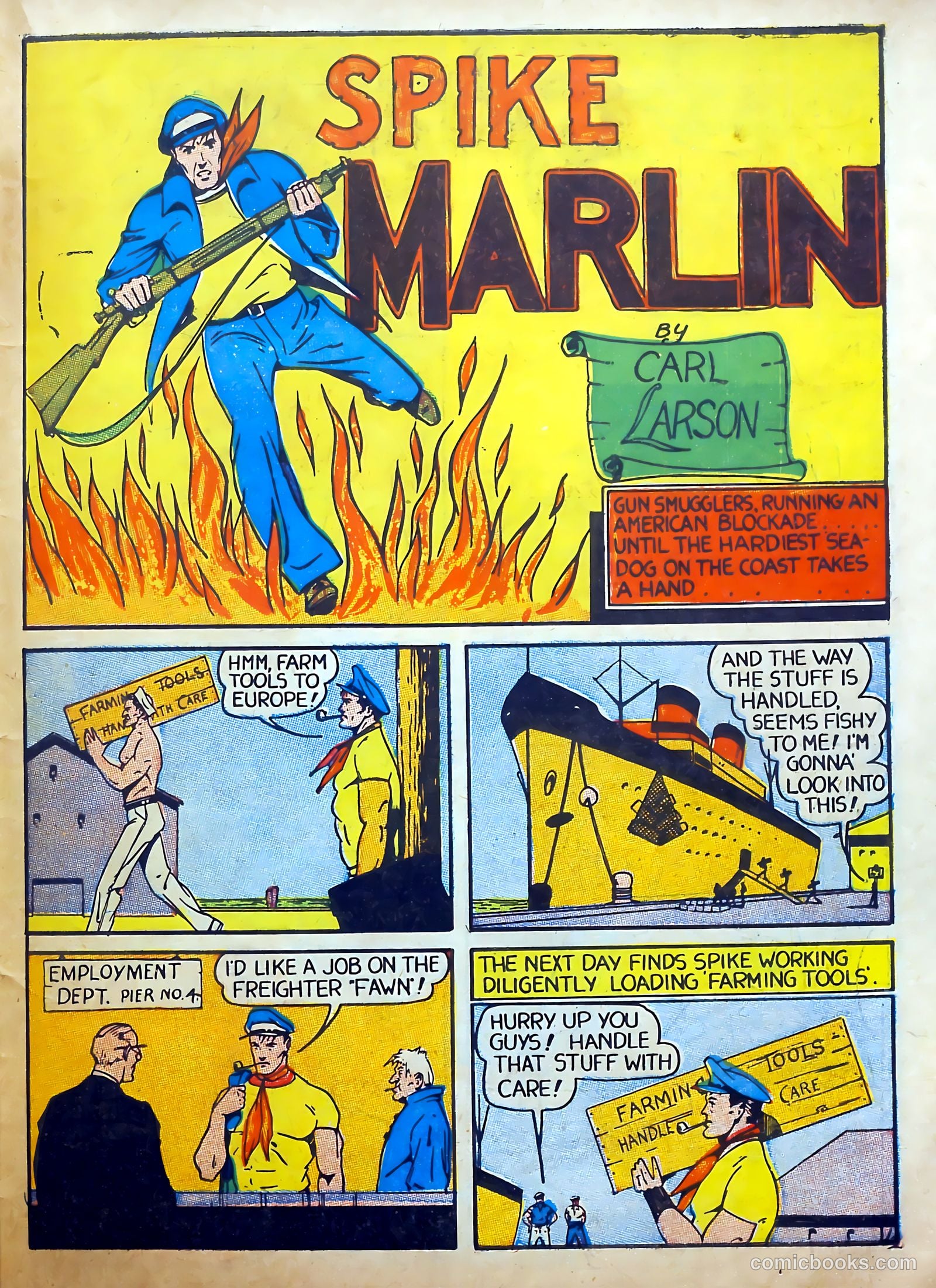 Speed Comics #5 (1940) — page 58 of 66