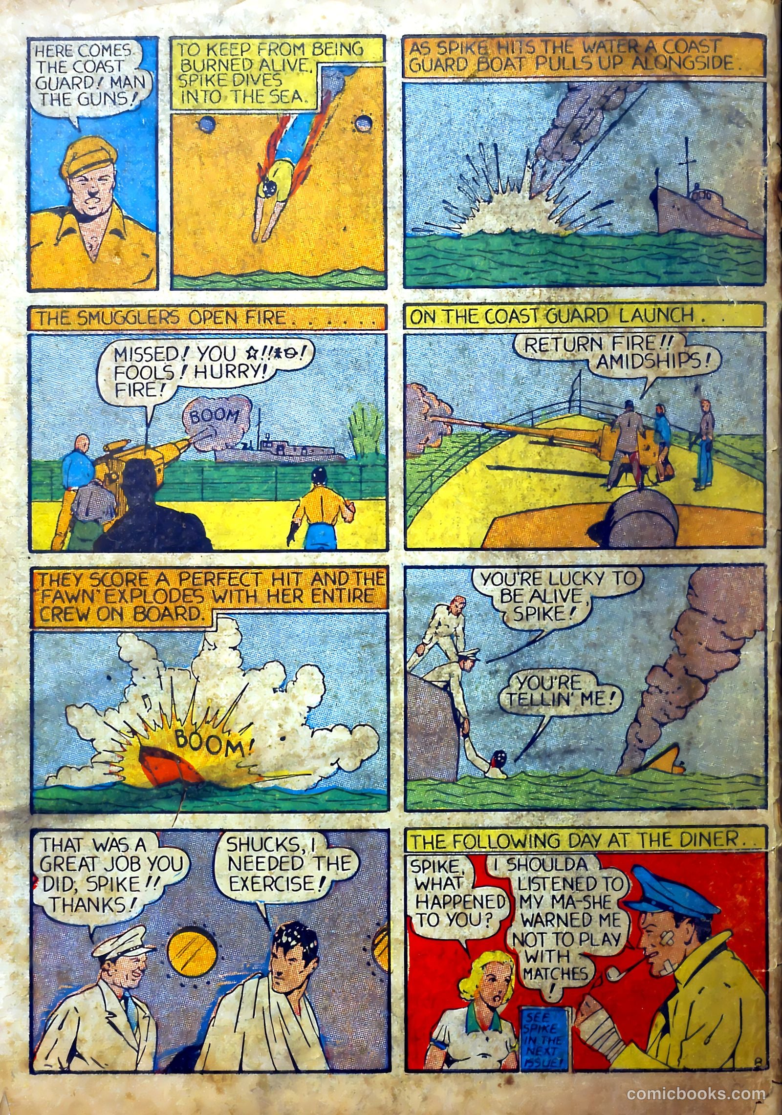 Speed Comics #5 (1940) — page 65 of 66
