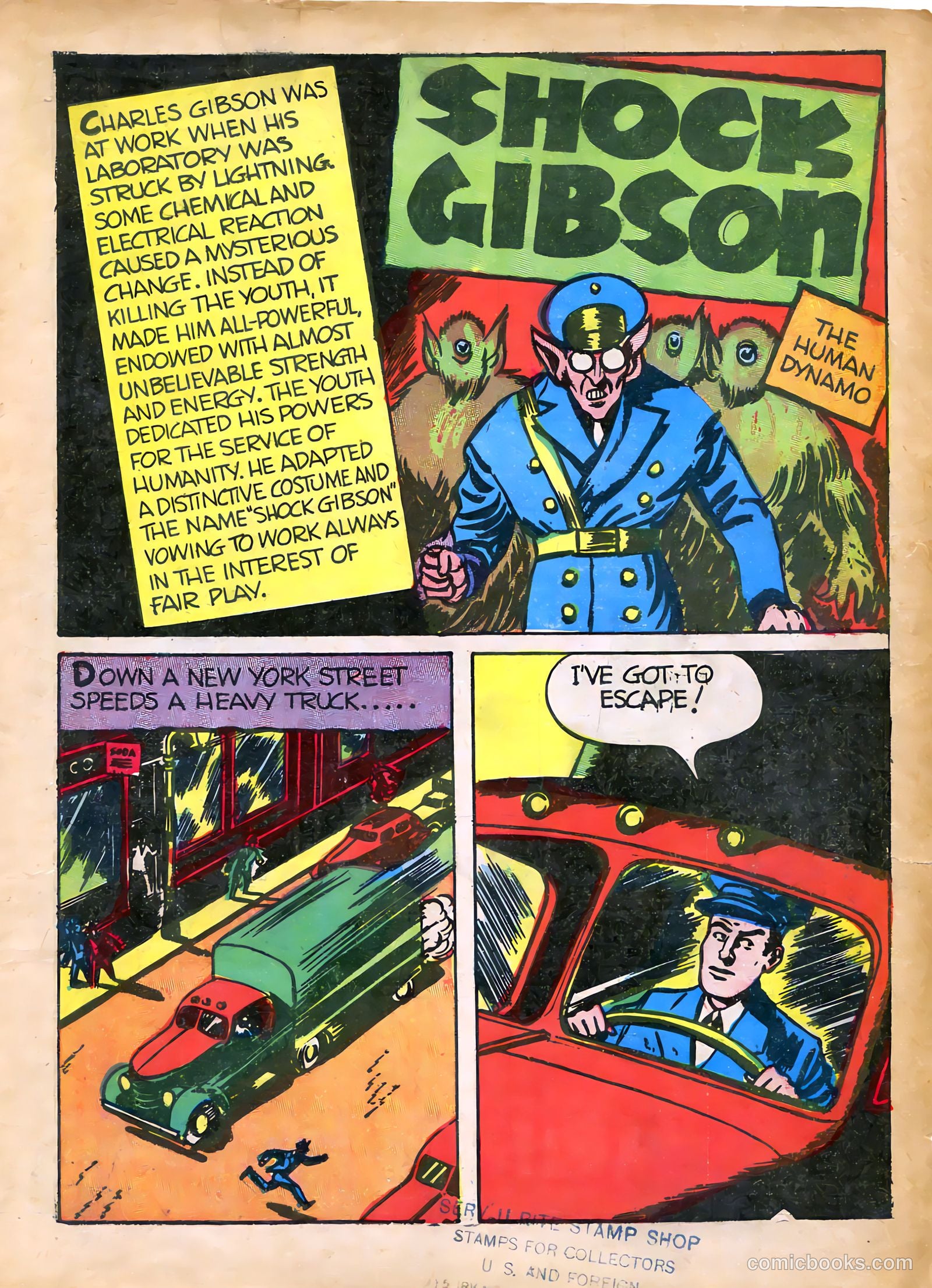 Speed Comics #6 (1940) — page 3 of 68