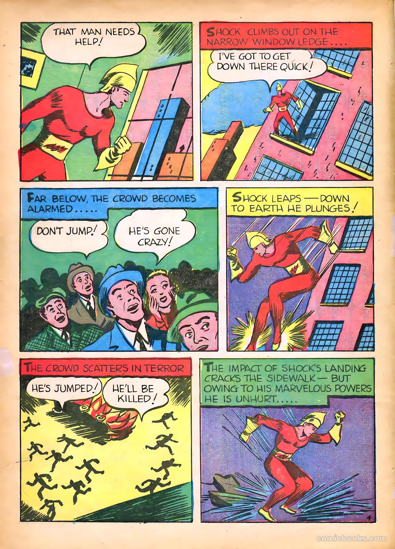 Speed Comics #6 (1940) — page 6 of 68