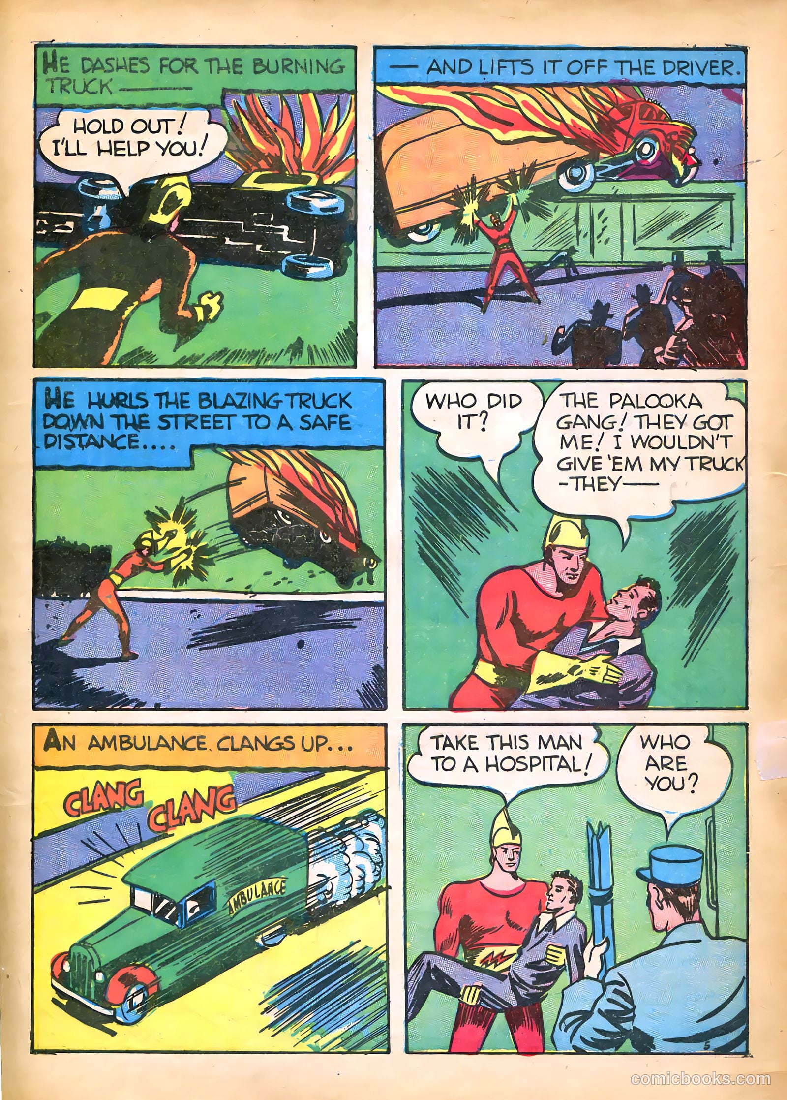 Speed Comics #6 (1940) — page 7 of 68