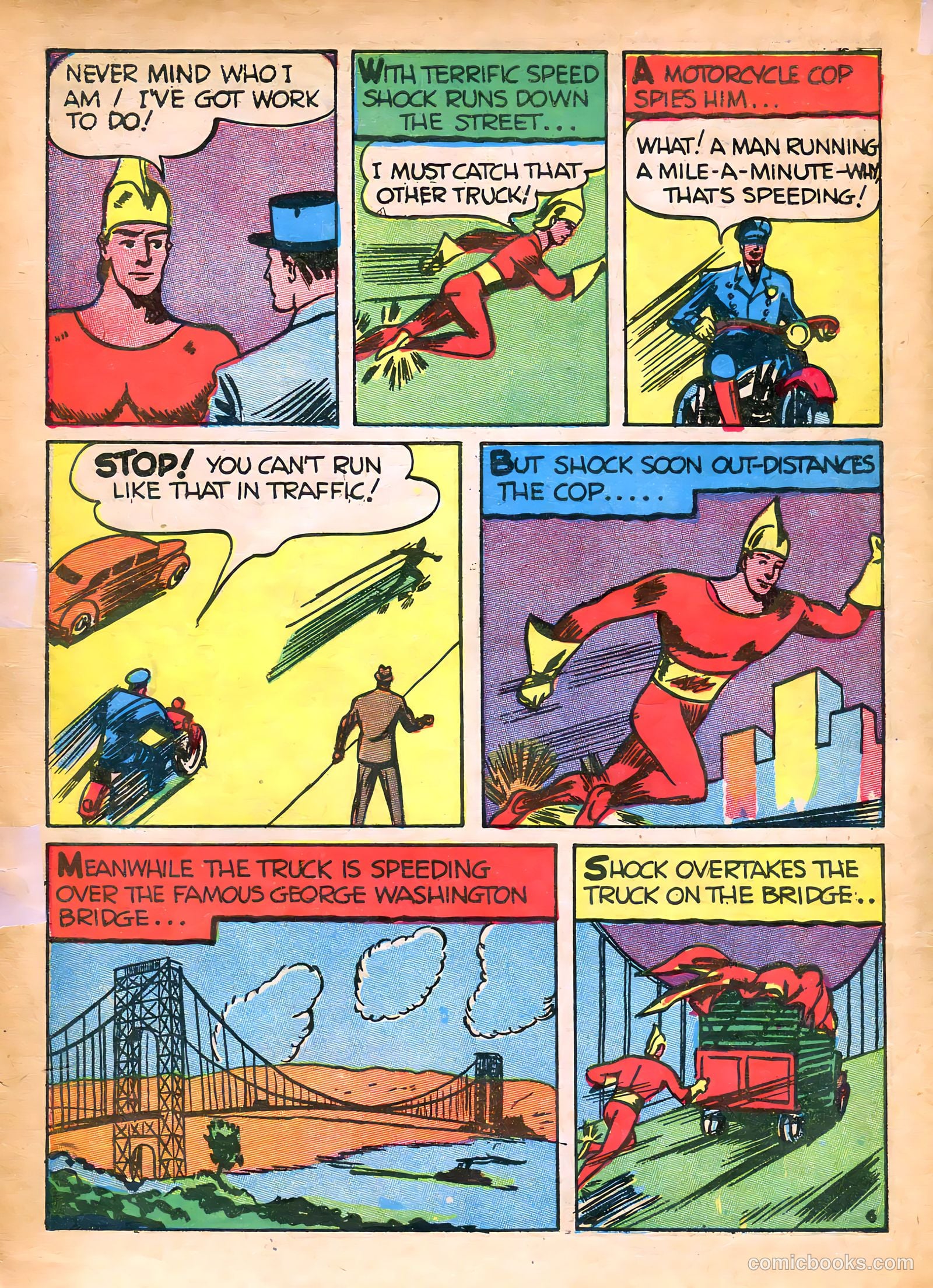 Speed Comics #6 (1940) — page 8 of 68
