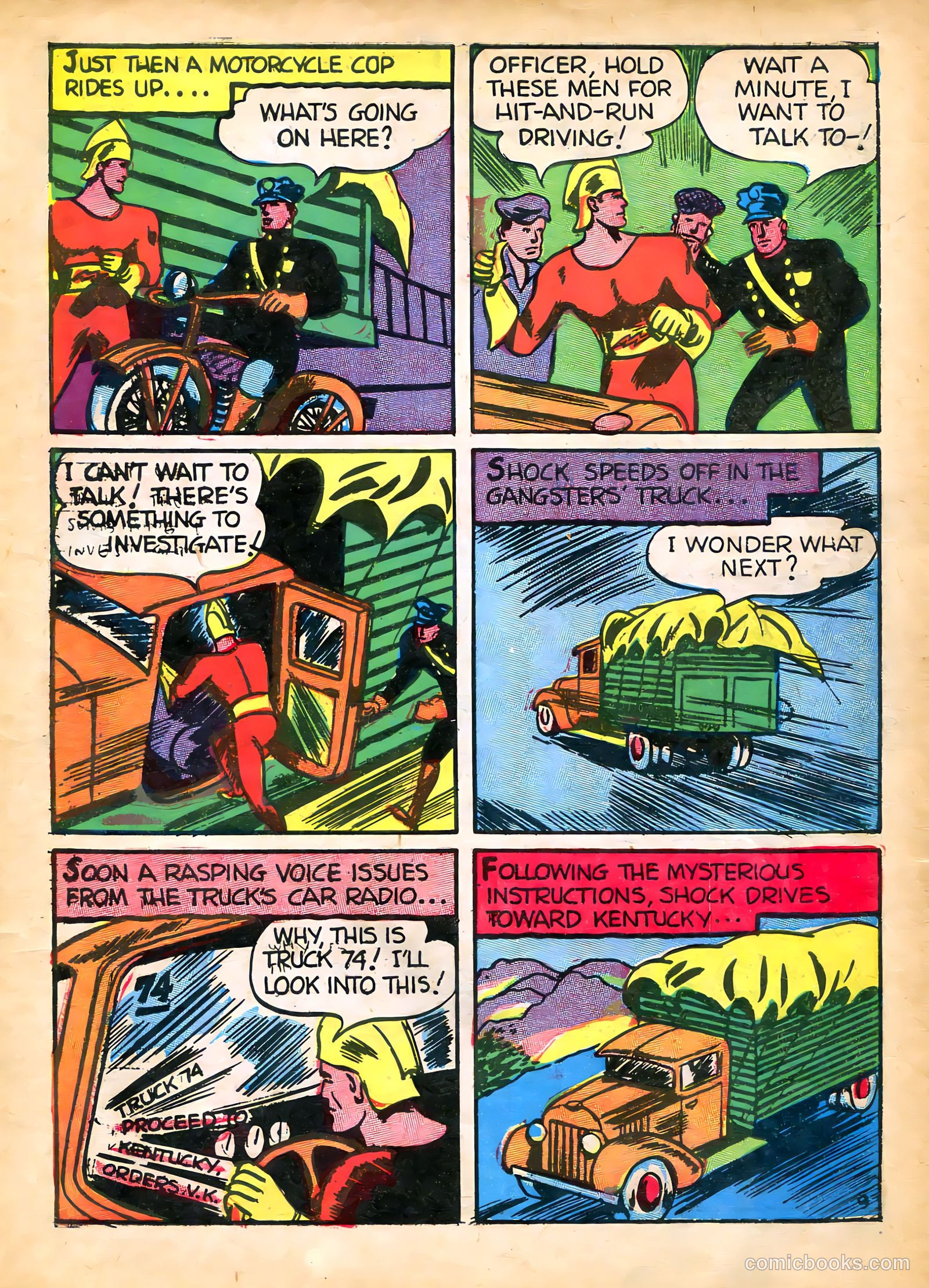 Speed Comics #6 (1940) — page 11 of 68