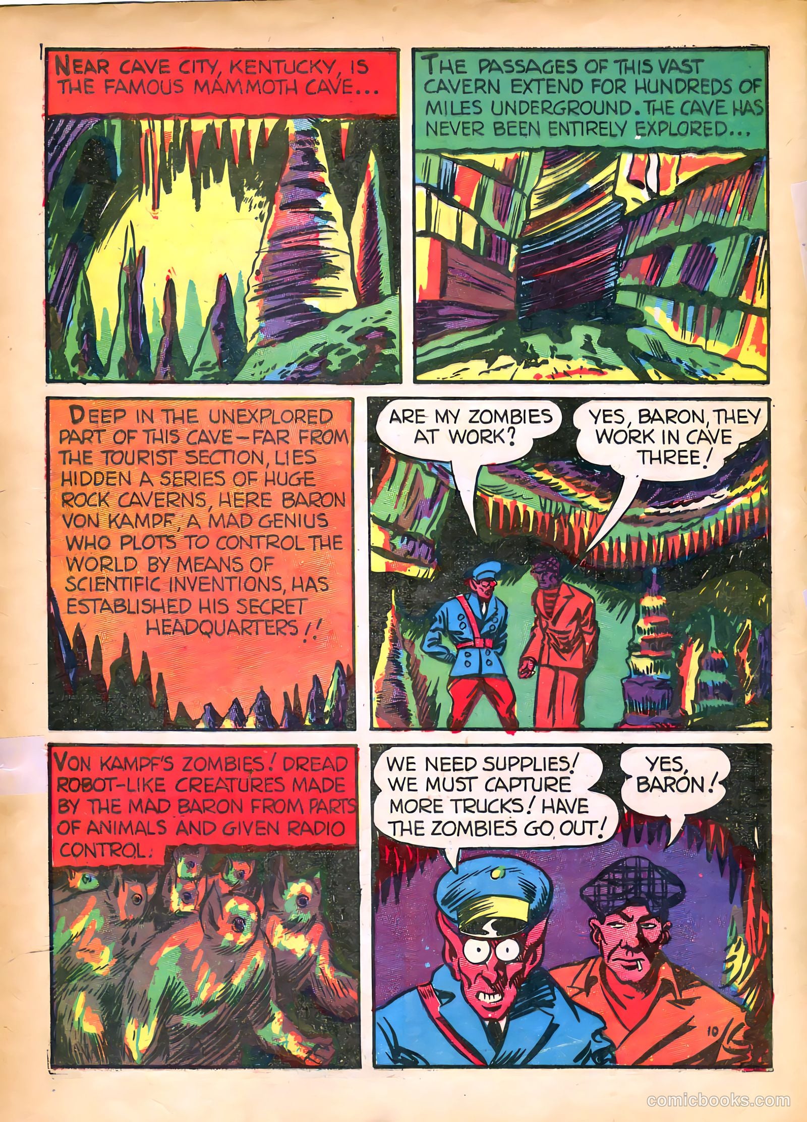 Speed Comics #6 (1940) — page 12 of 68