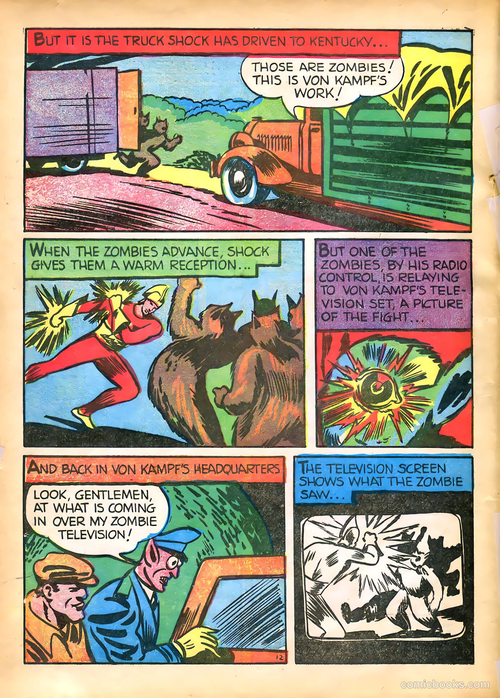 Speed Comics #6 (1940) — page 14 of 68