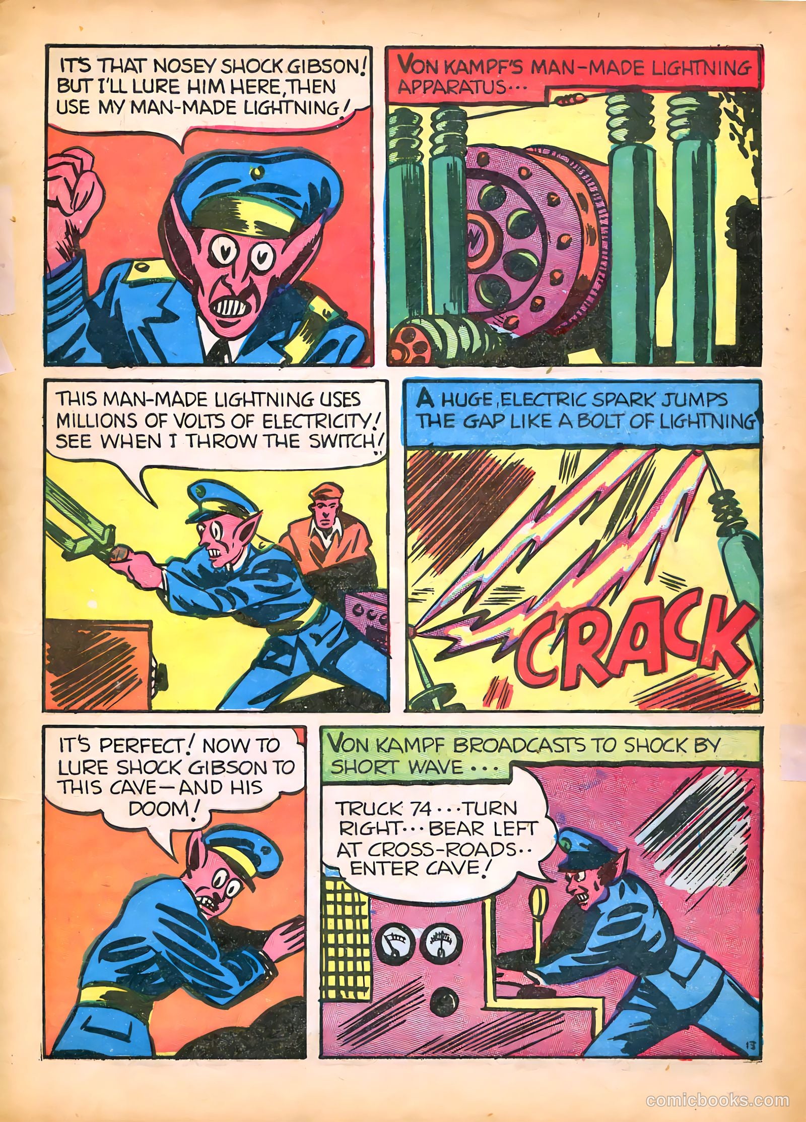 Speed Comics #6 (1940) — page 15 of 68