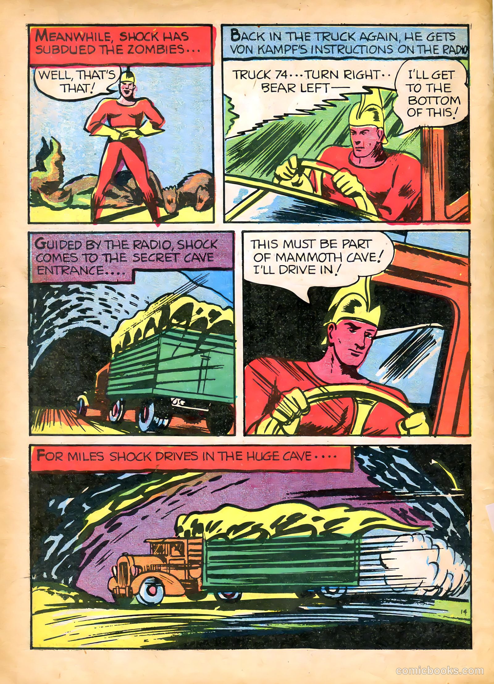 Speed Comics #6 (1940) — page 16 of 68
