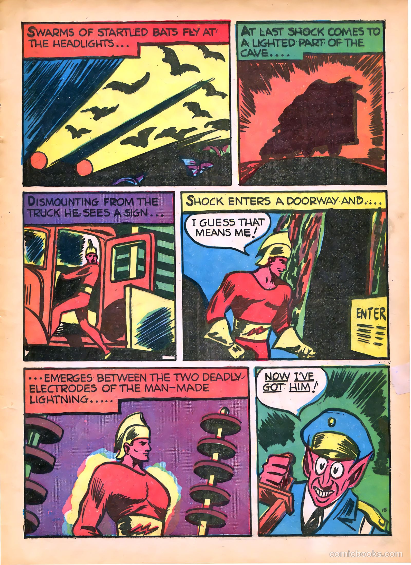 Speed Comics #6 (1940) — page 17 of 68