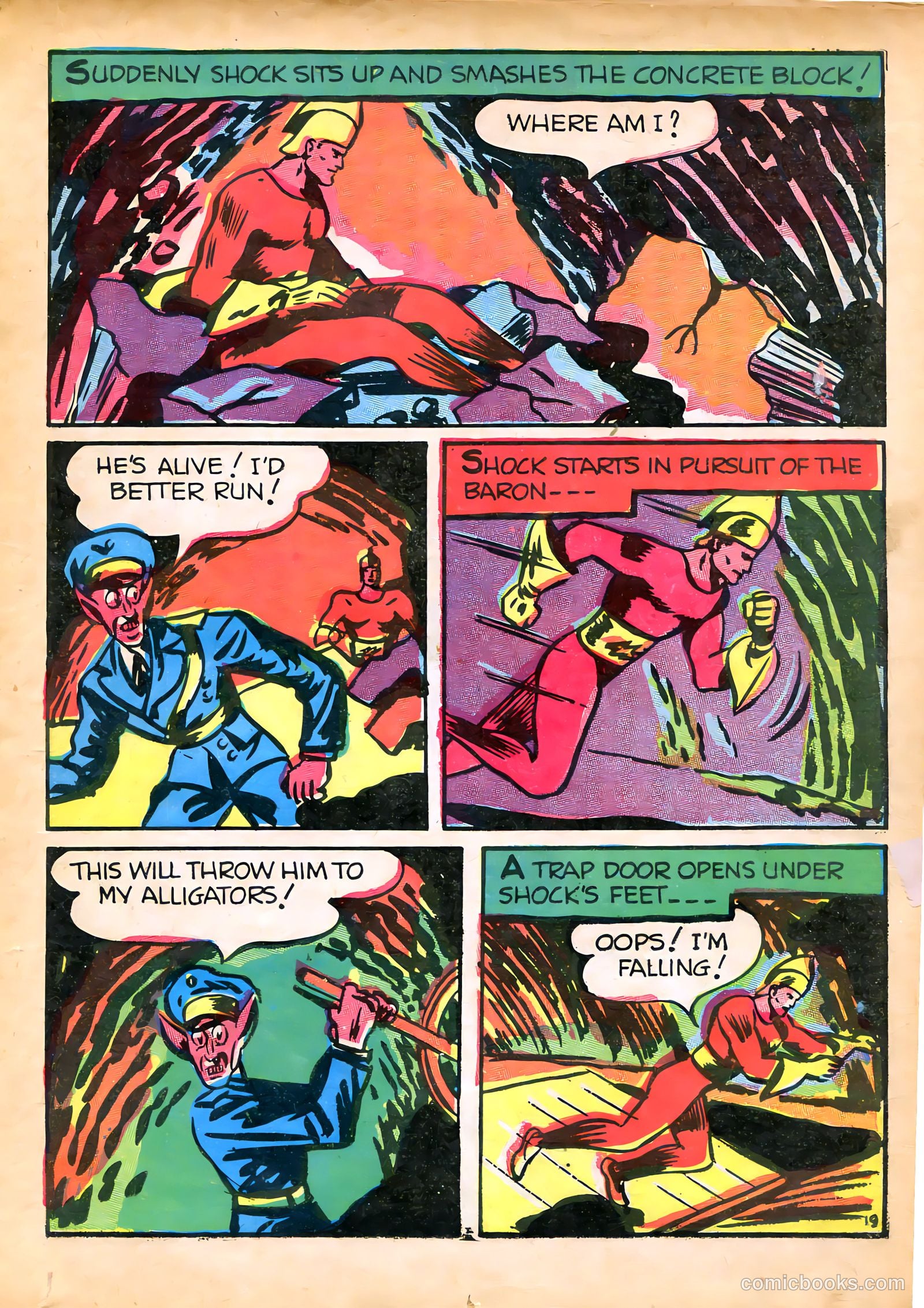 Speed Comics #6 (1940) — page 21 of 68