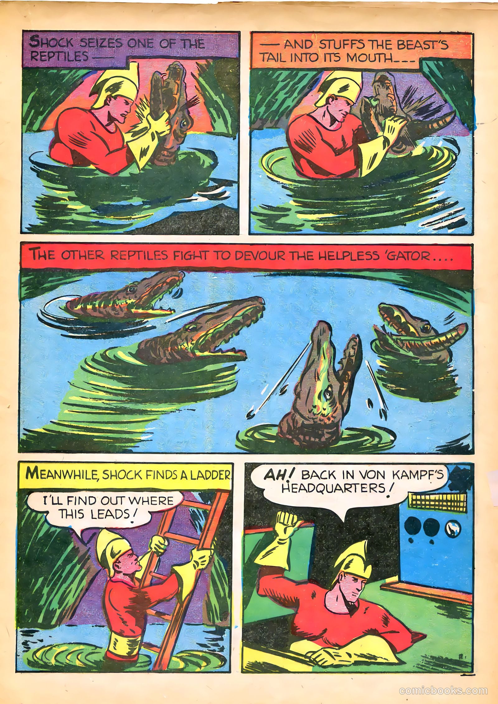 Speed Comics #6 (1940) — page 23 of 68