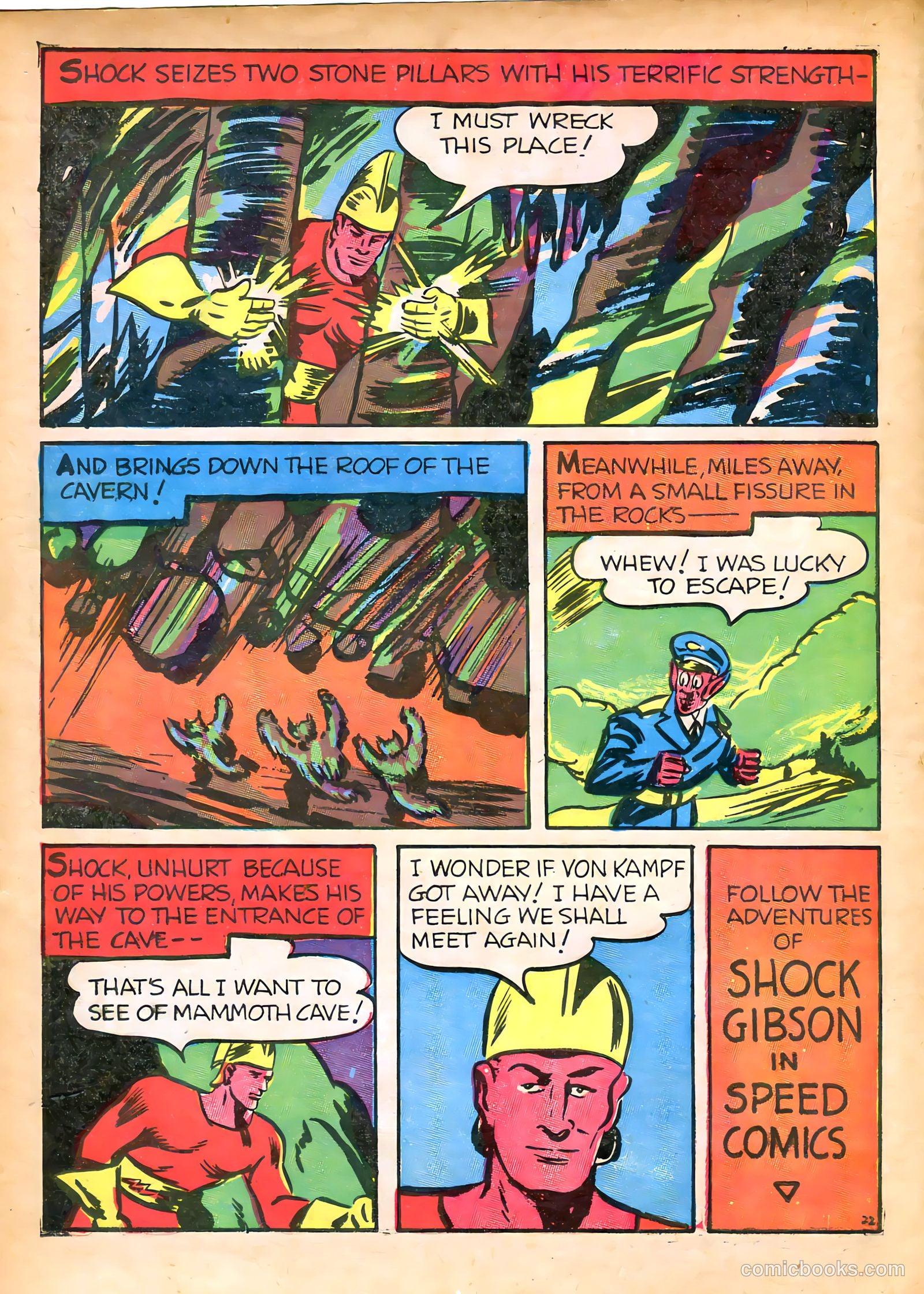 Speed Comics #6 (1940) — page 24 of 68
