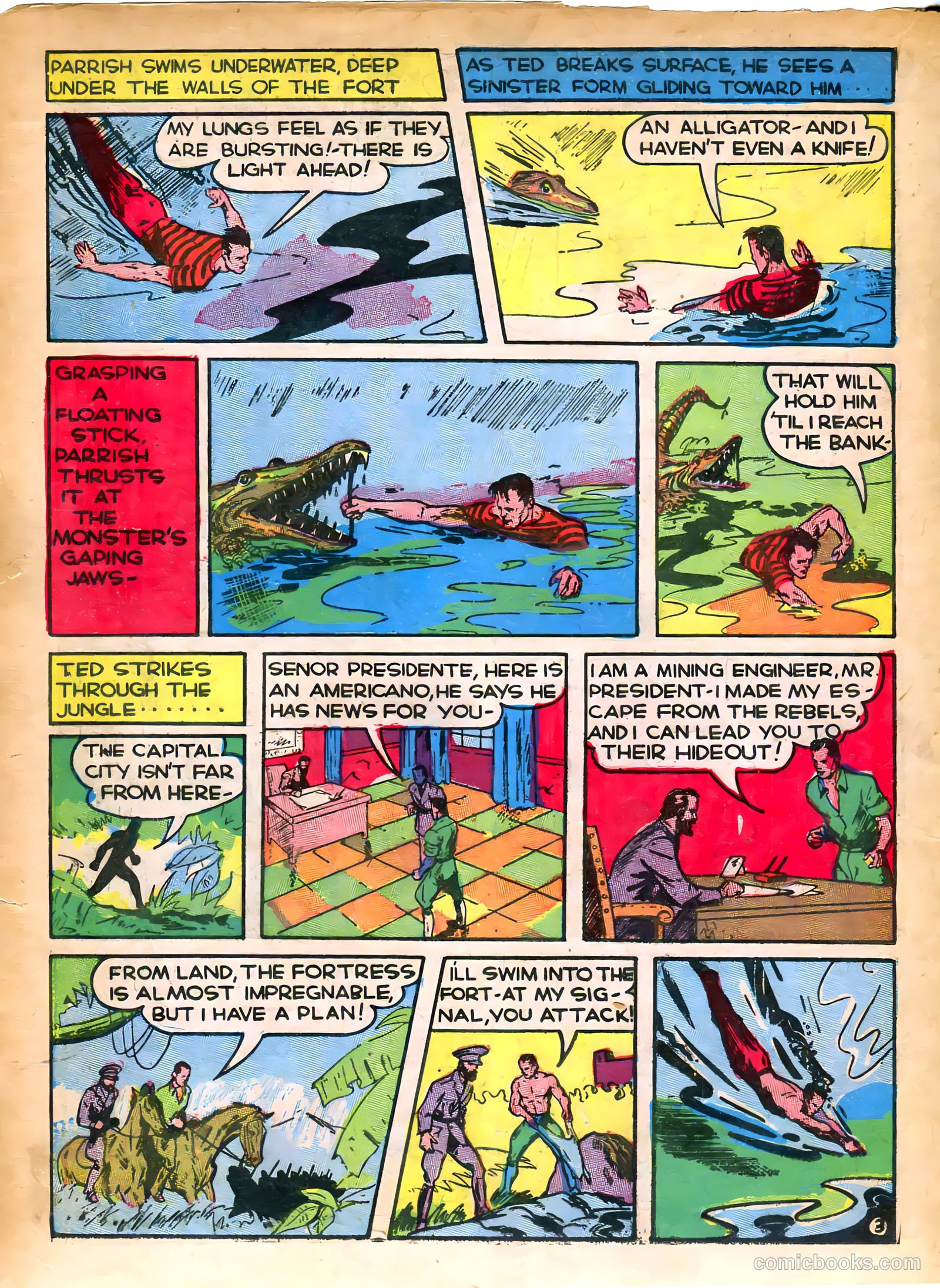 Speed Comics #6 (1940) — page 34 of 68