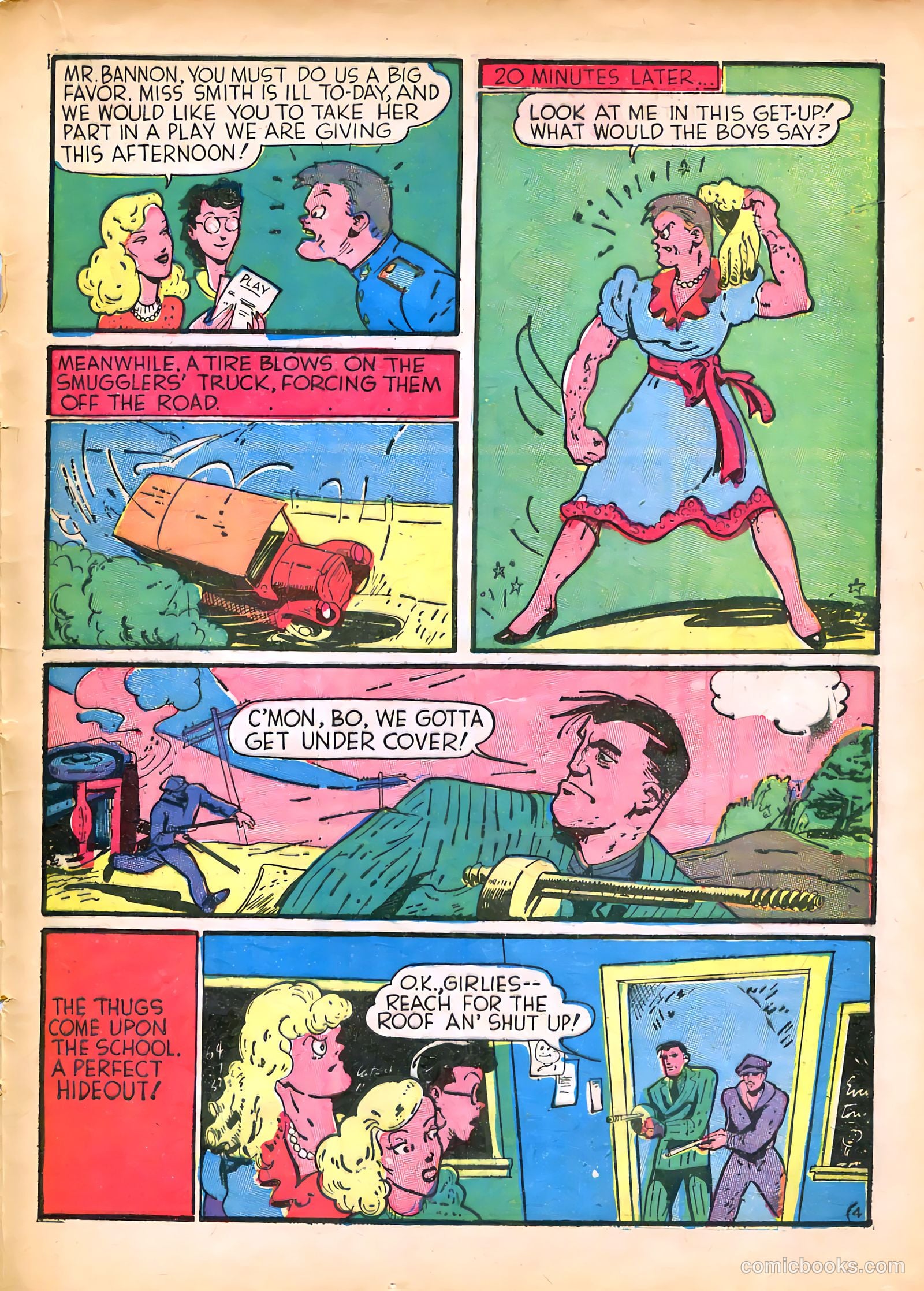 Speed Comics #6 (1940) — page 41 of 68