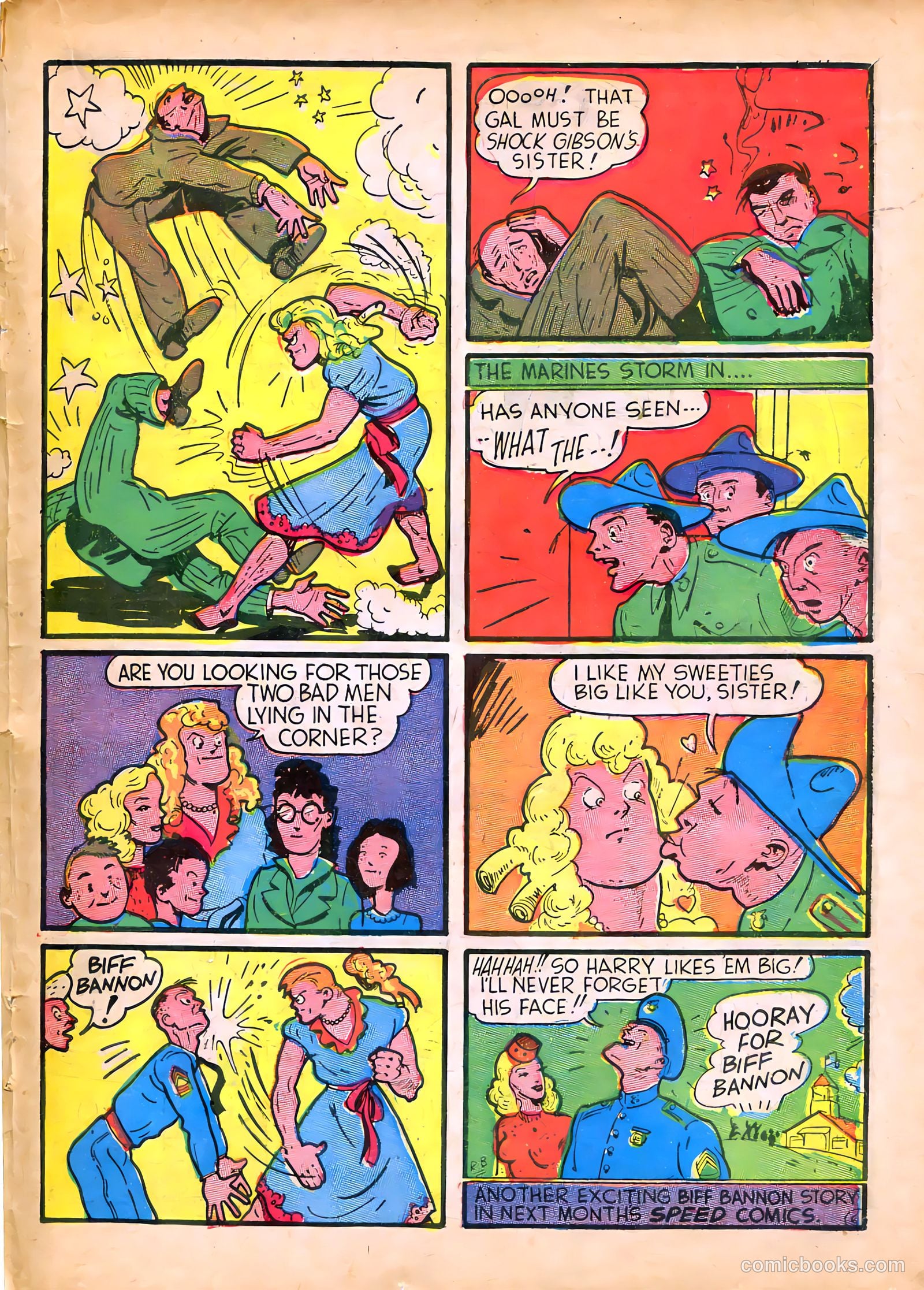 Speed Comics #6 (1940) — page 43 of 68