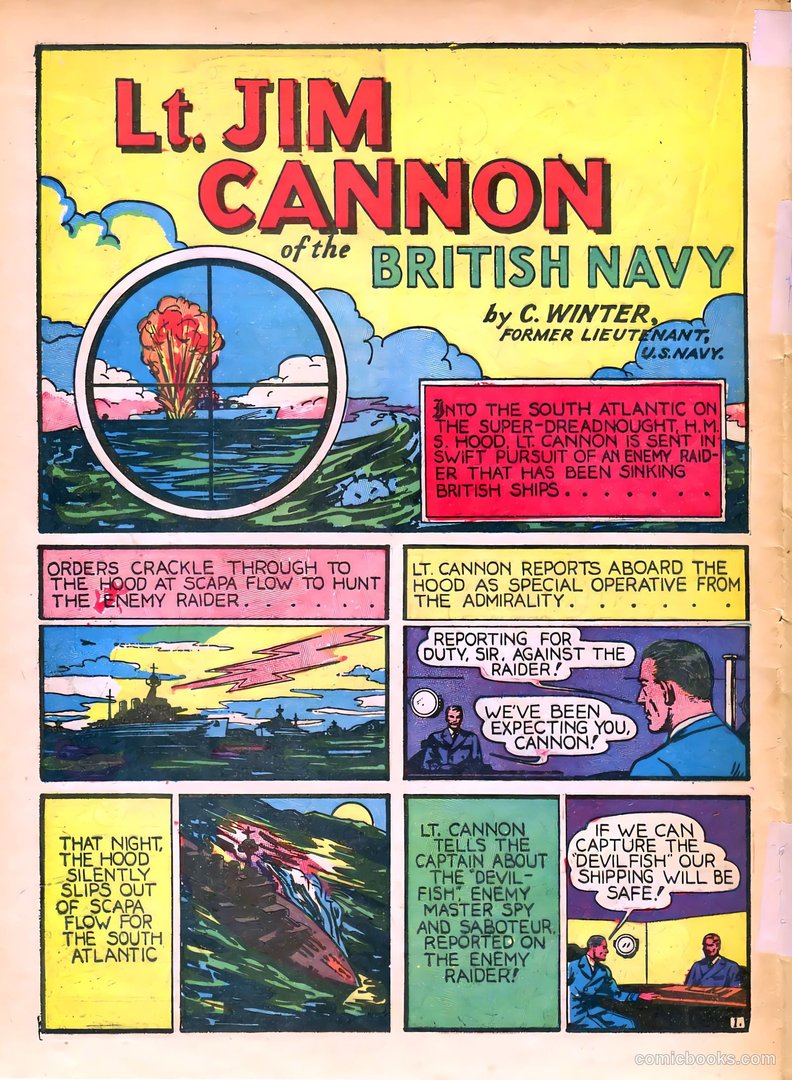 Speed Comics #6 (1940) — page 44 of 68