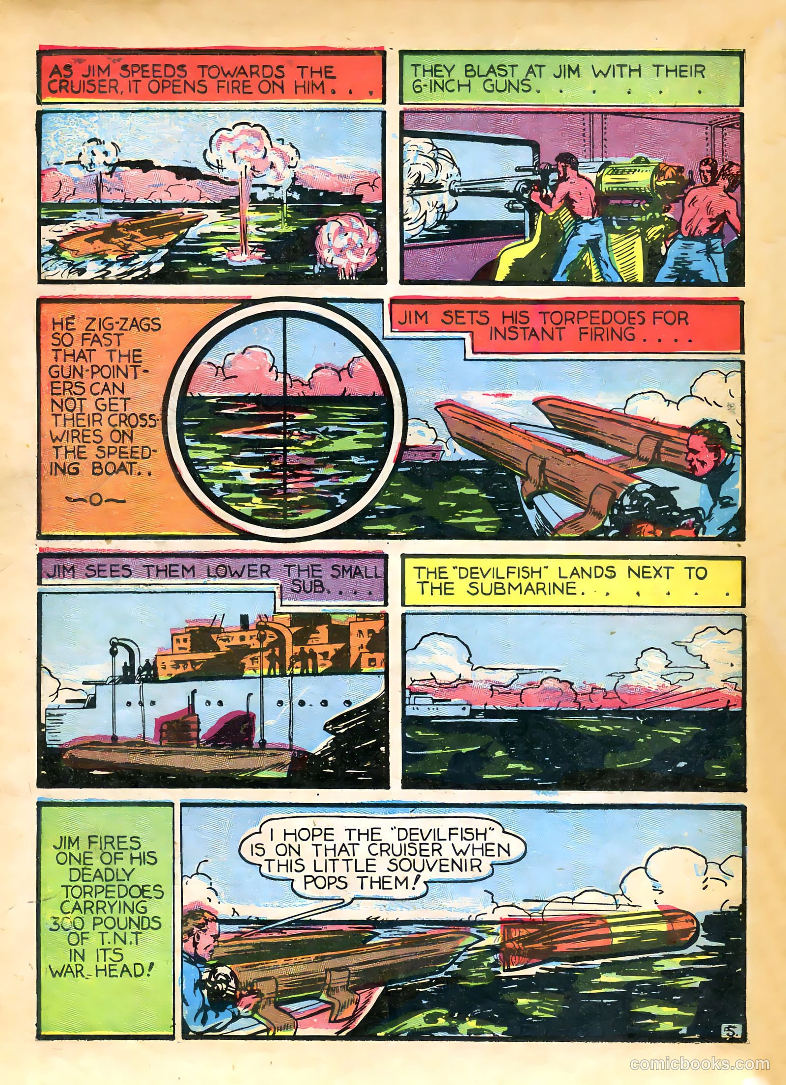 Speed Comics #6 (1940) — page 48 of 68