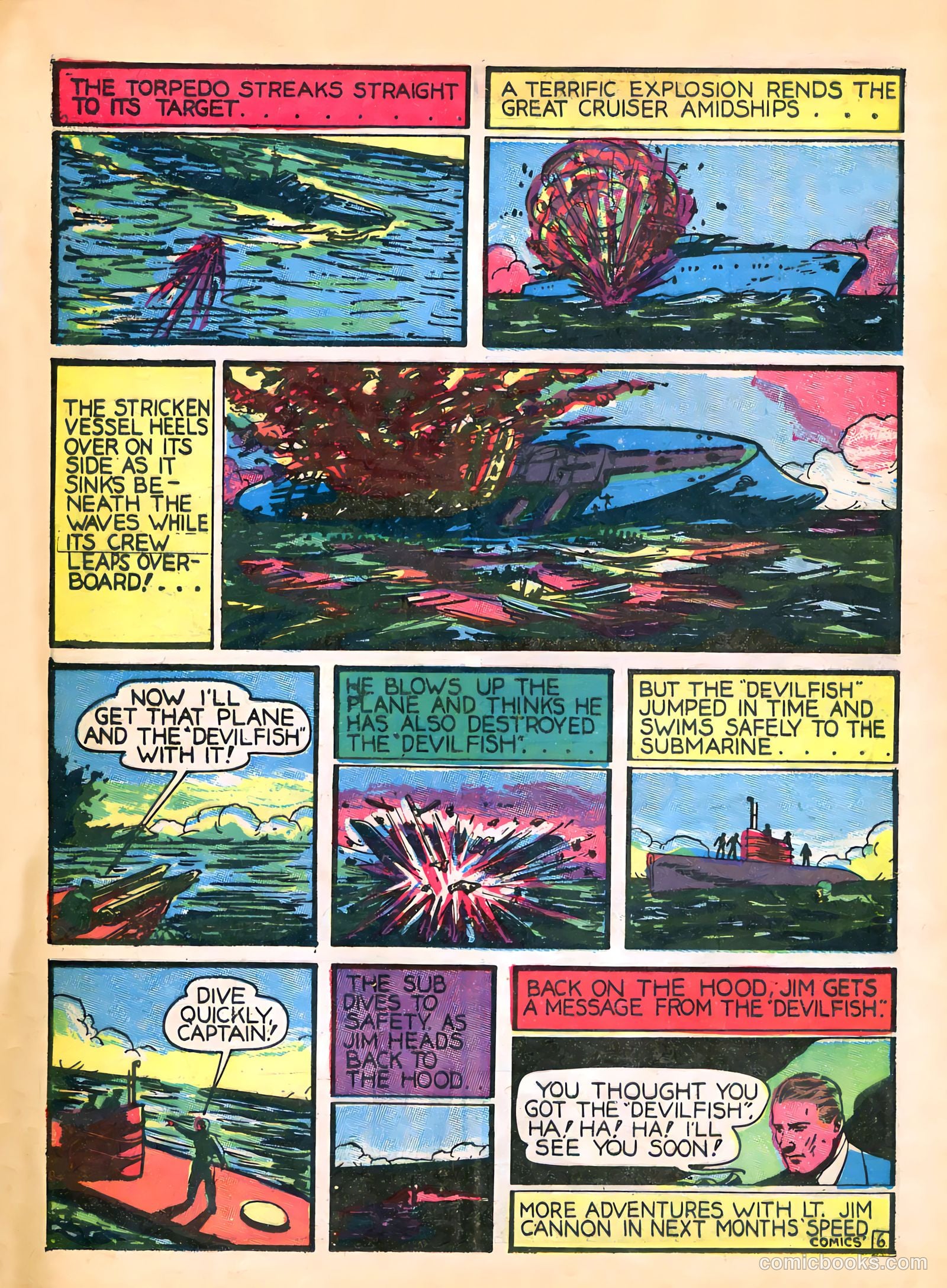 Speed Comics #6 (1940) — page 49 of 68