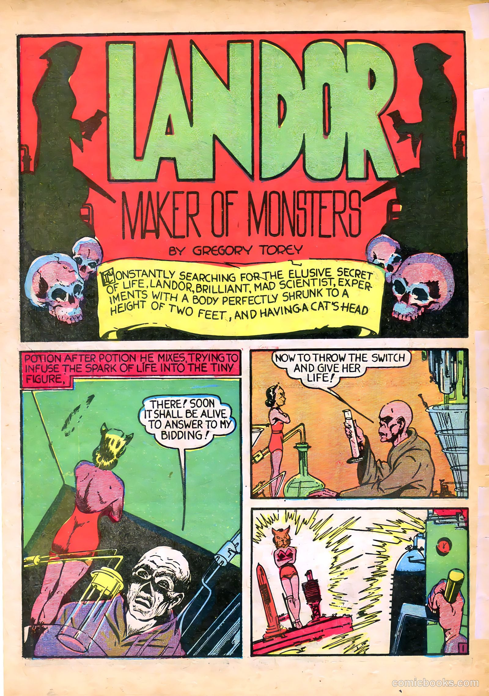 Speed Comics #6 (1940) — page 50 of 68