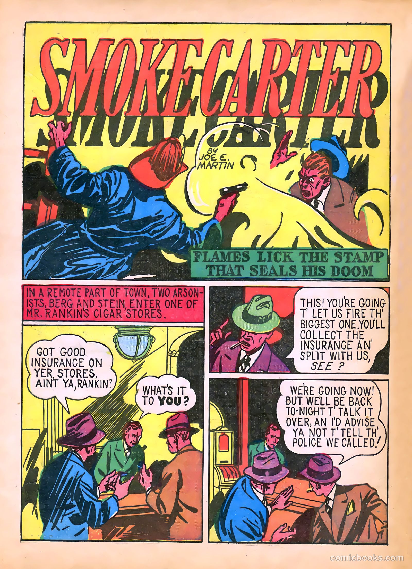 Speed Comics #6 (1940) — page 54 of 68