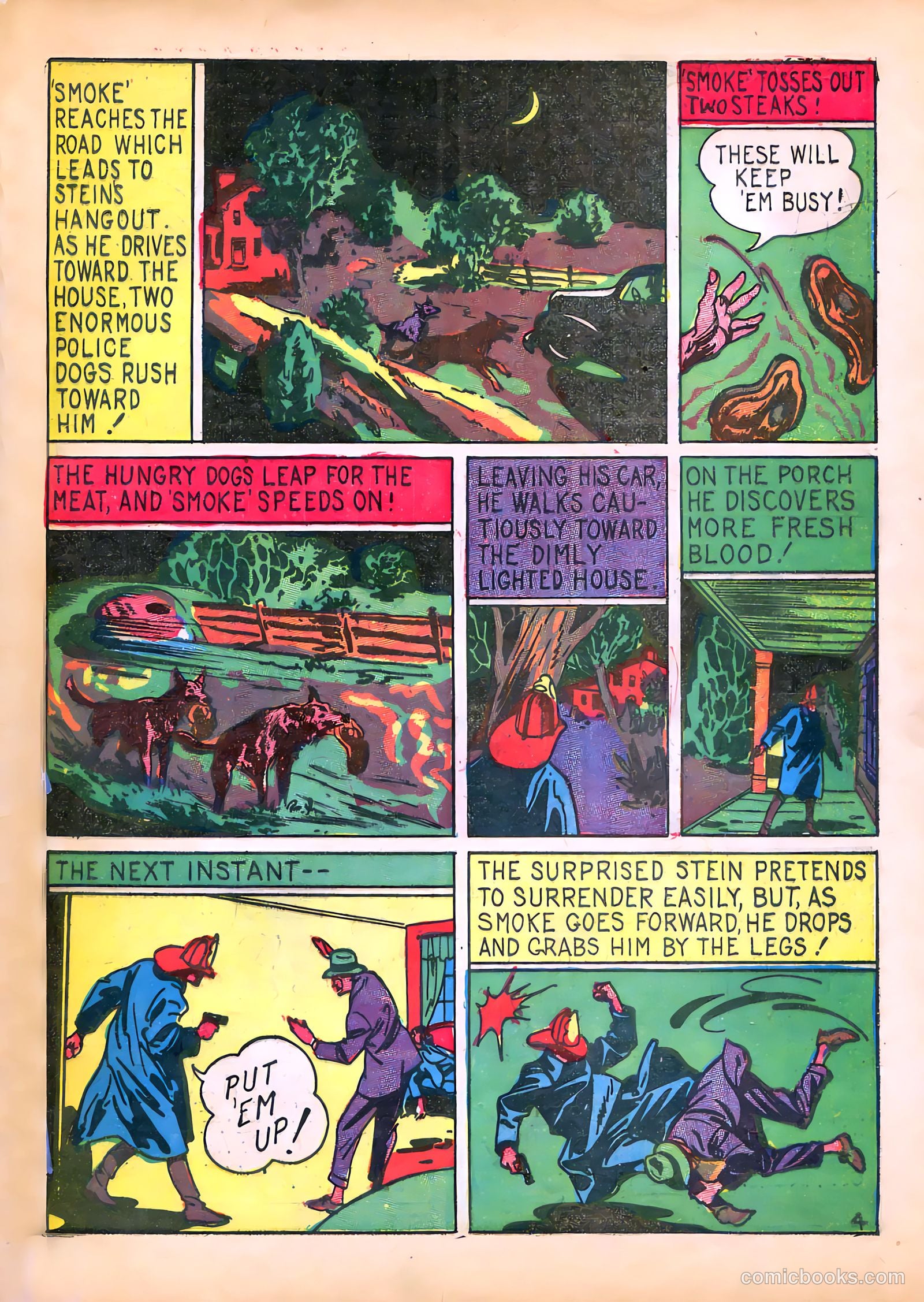 Speed Comics #6 (1940) — page 57 of 68