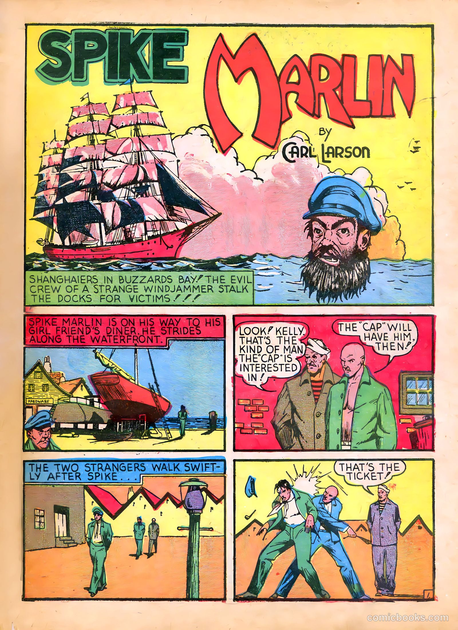 Speed Comics #6 (1940) — page 59 of 68