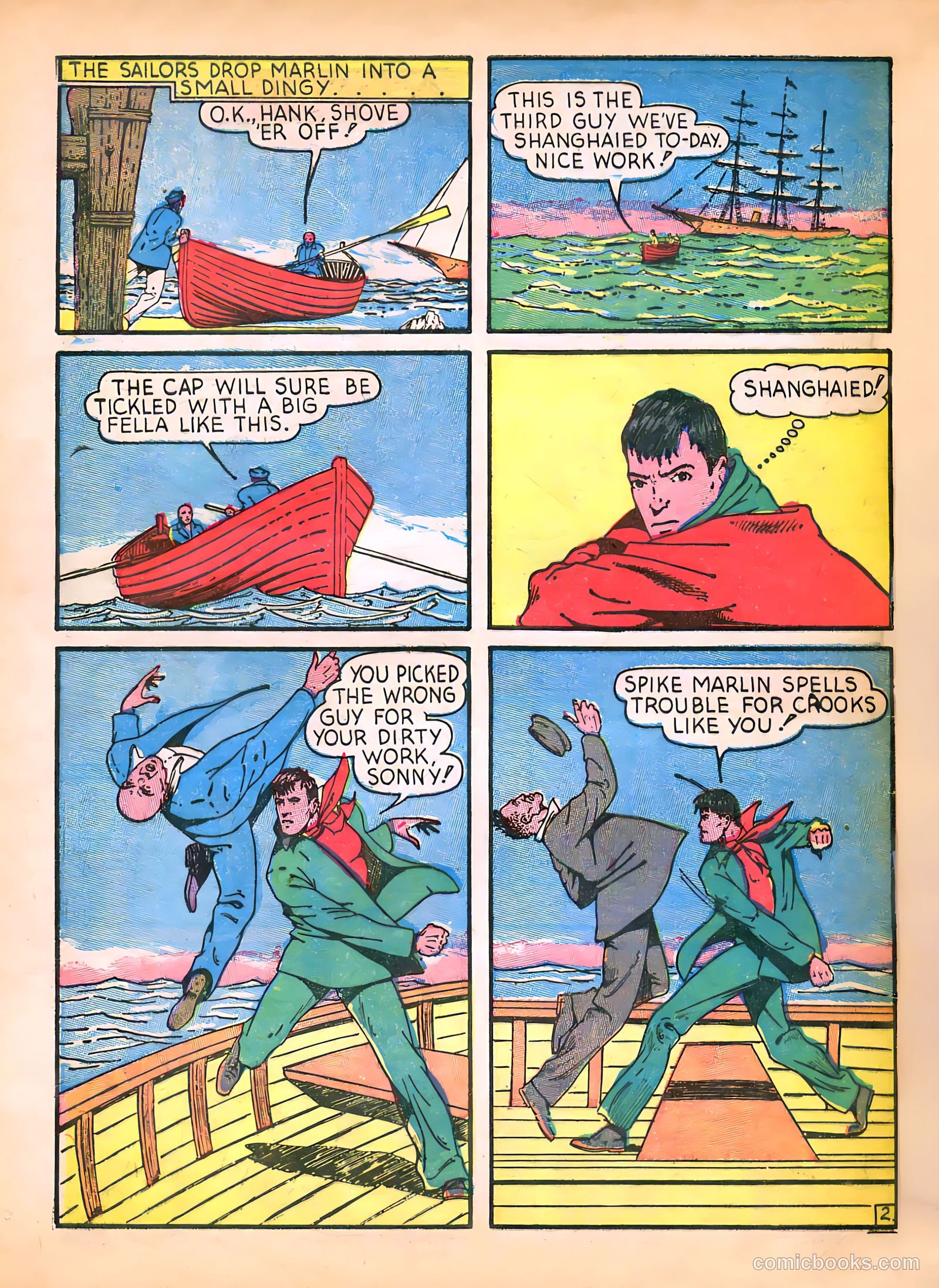Speed Comics #6 (1940) — page 60 of 68