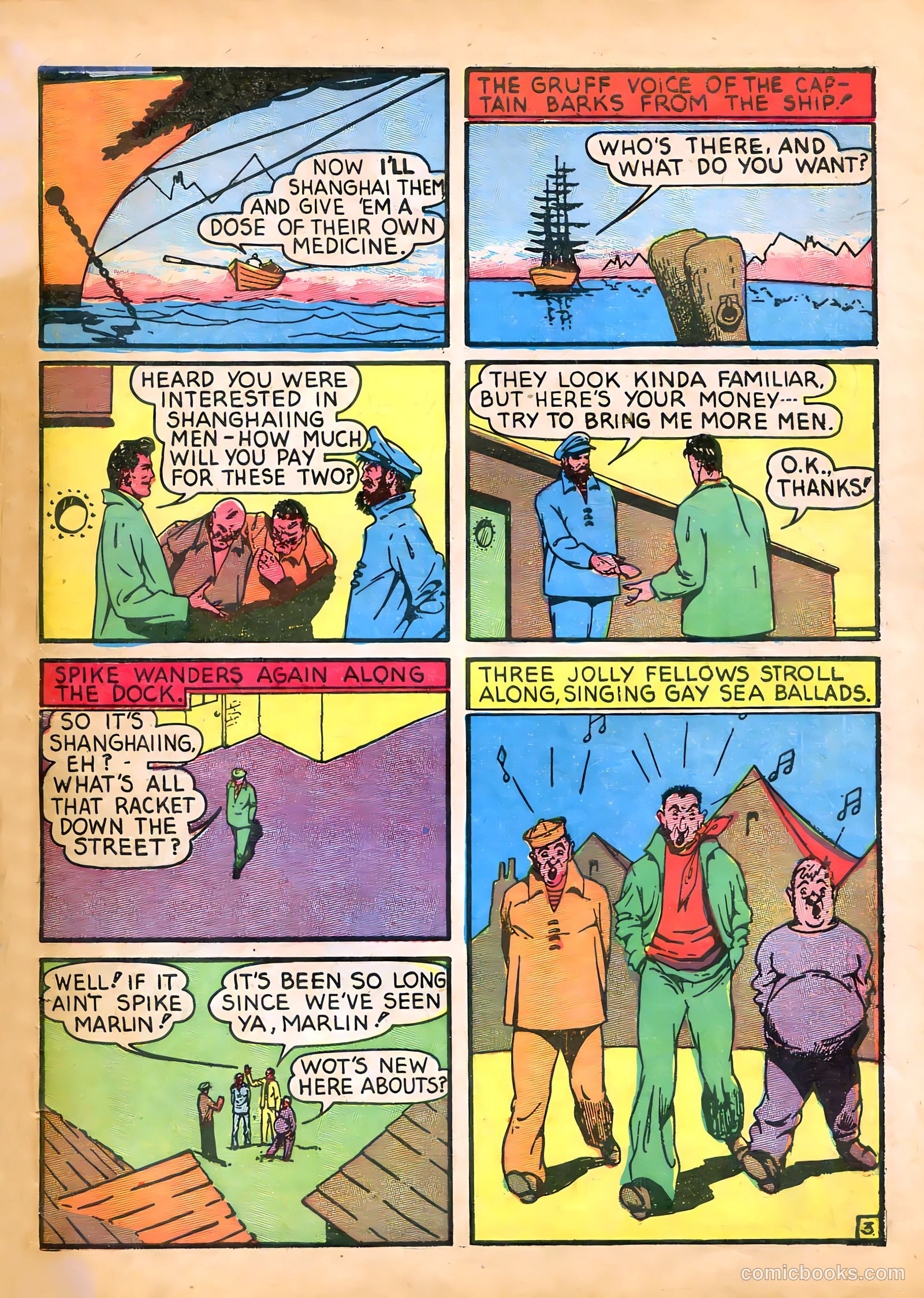 Speed Comics #6 (1940) — page 61 of 68