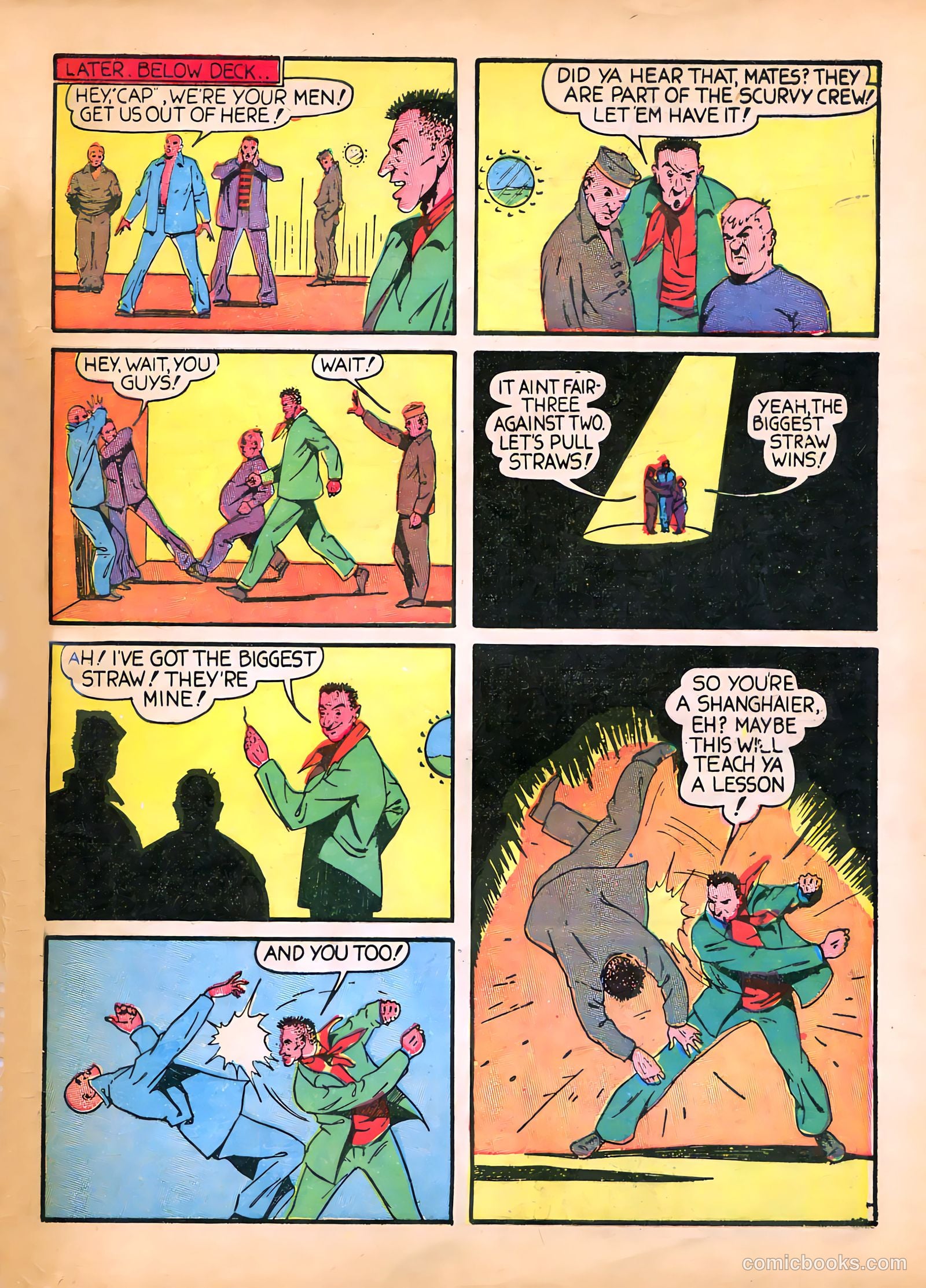 Speed Comics #6 (1940) — page 63 of 68