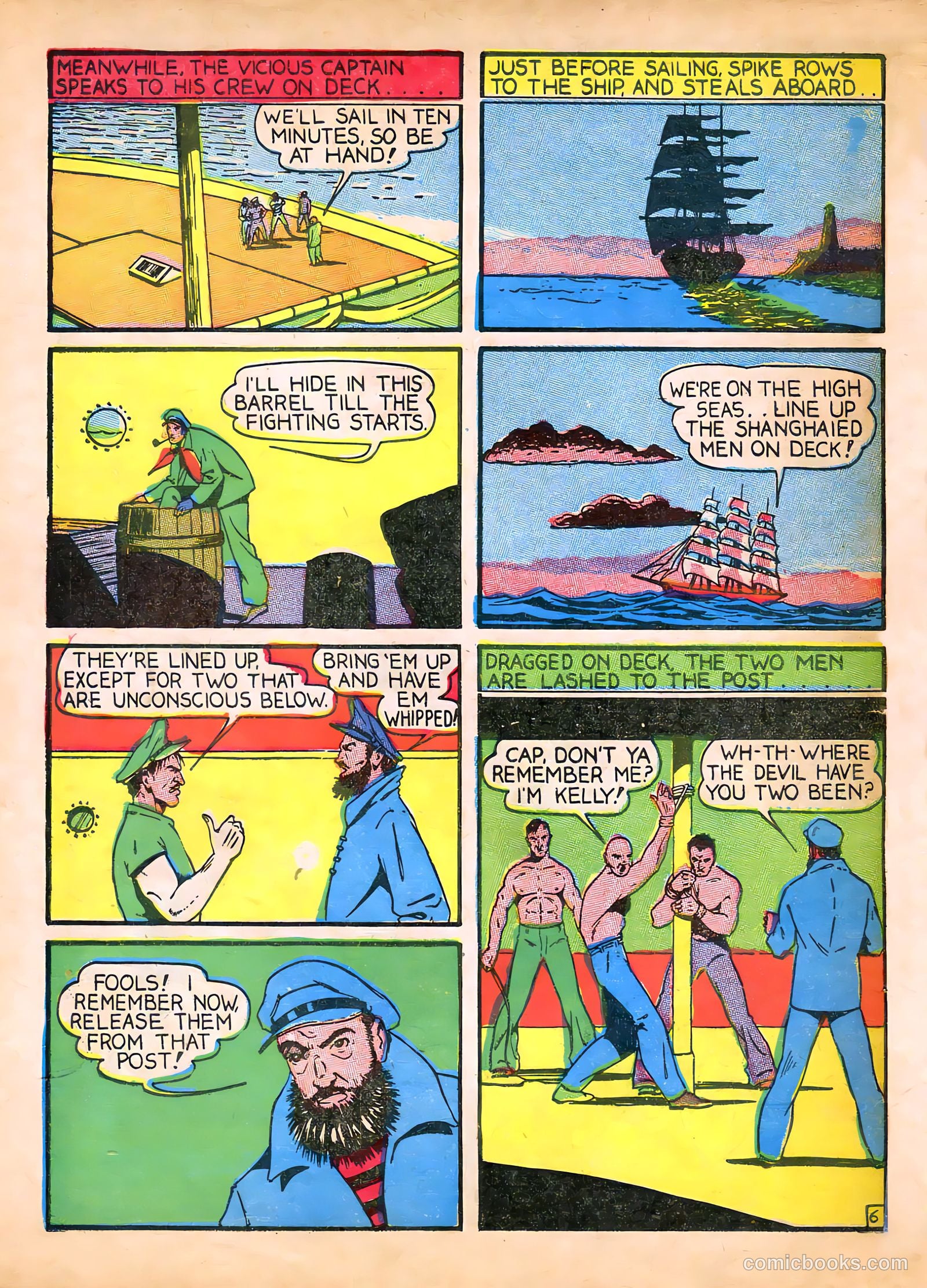 Speed Comics #6 (1940) — page 64 of 68