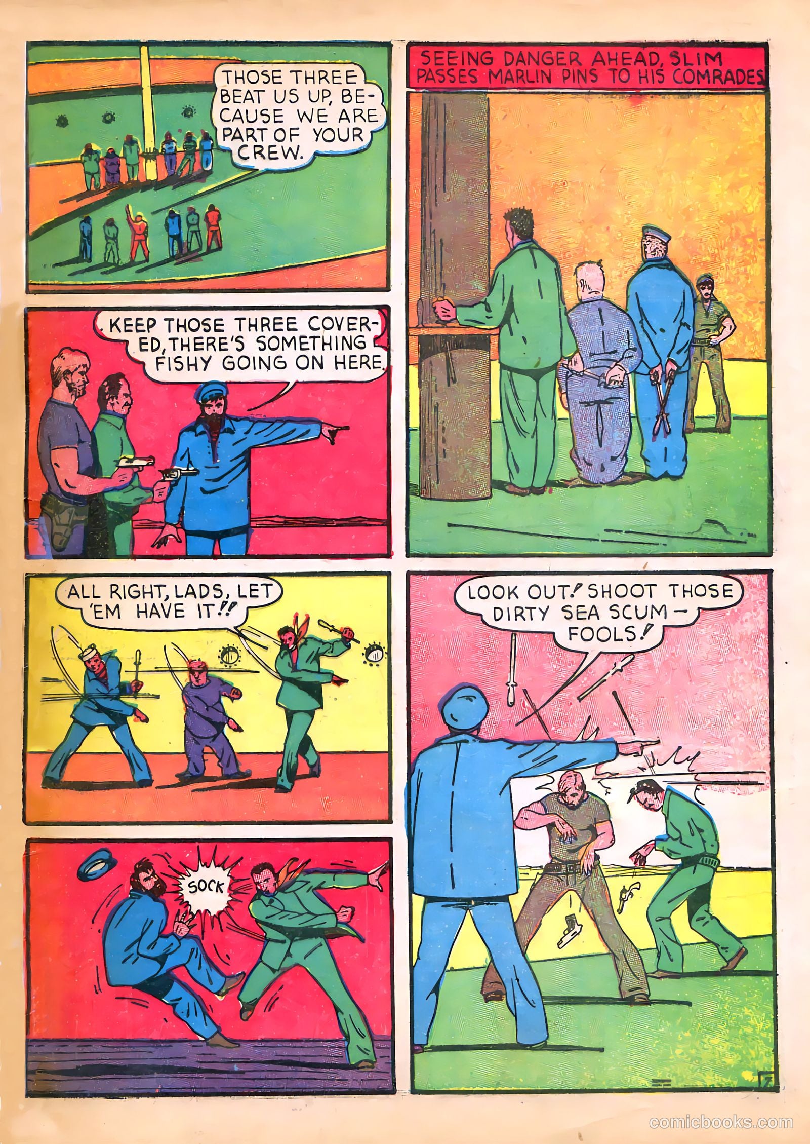 Speed Comics #6 (1940) — page 65 of 68